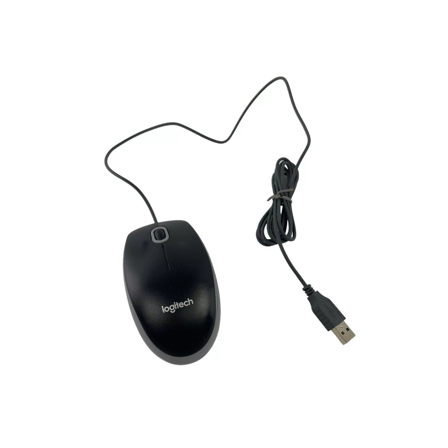 Refurbished Logitech M-U0026 M100 Wired Optical USB Computer Mouse