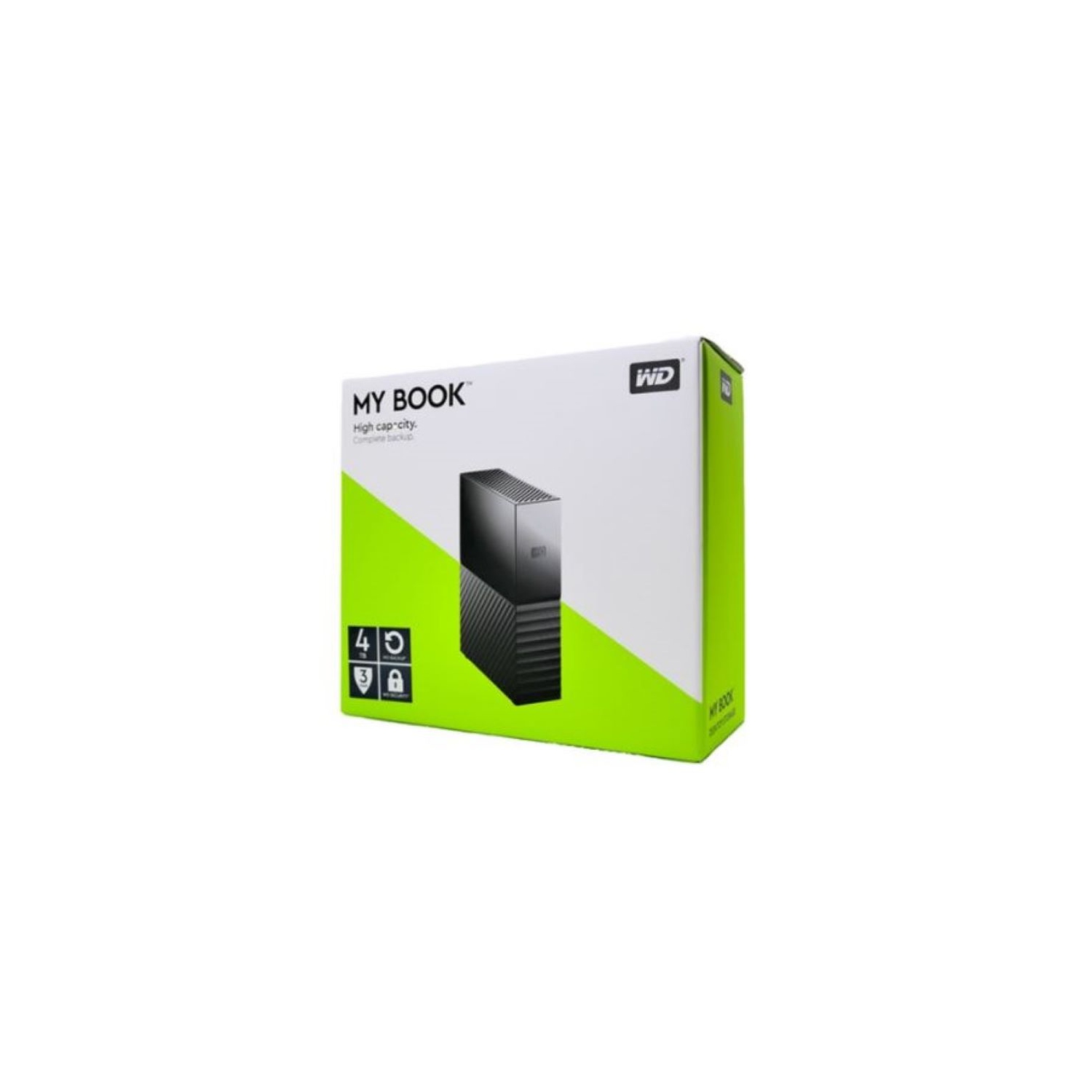Disque dur externe de bureau USB 3.0 de 3,5&nbsp;po My Book 4&nbsp;To de WD, remis à neuf, WDBBGB0040HBK-SESN