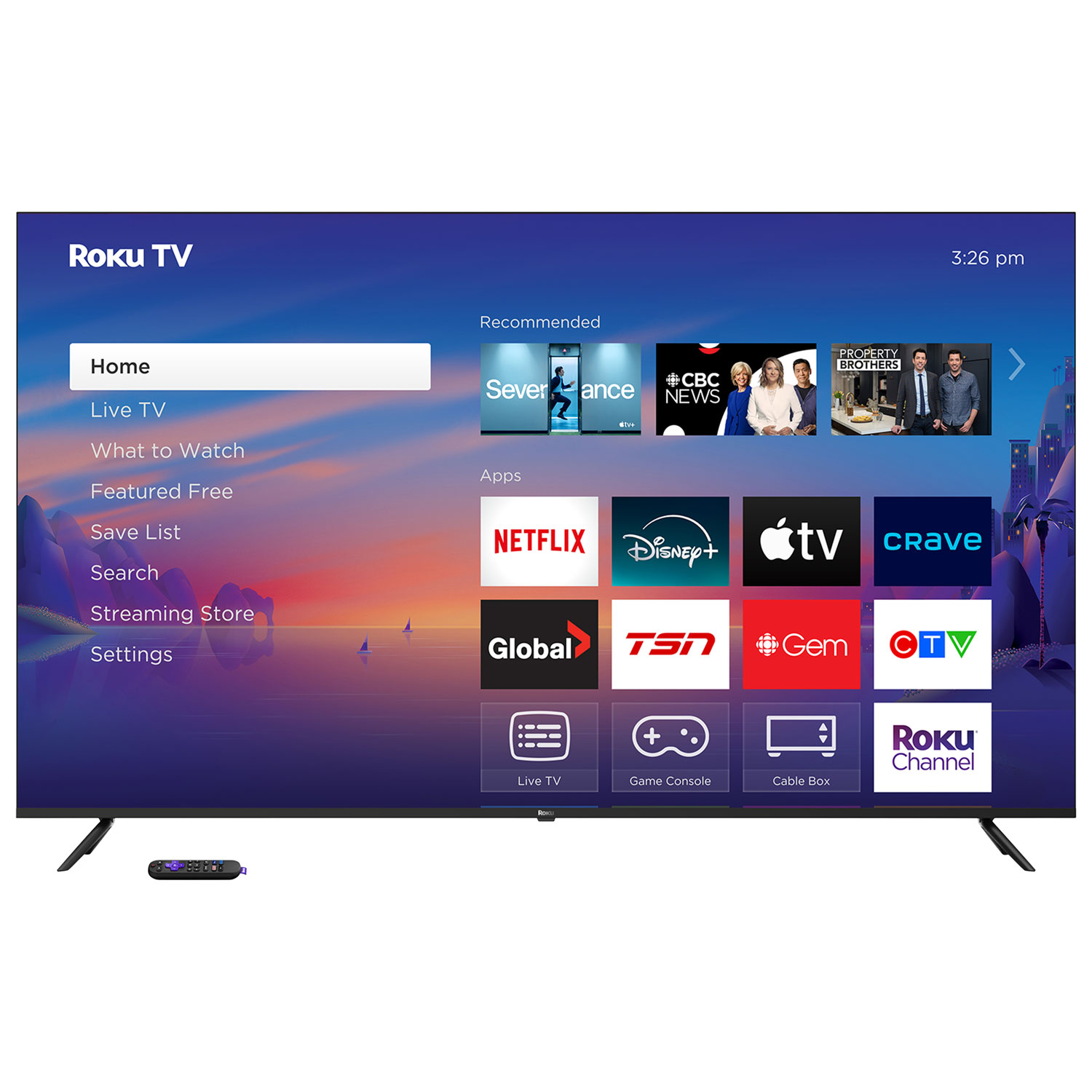 Téléviseur intelligent Roku QLED HDR UHD 4K de 75 po Select Series de Roku - 2025 - Exclusivité Best Buy