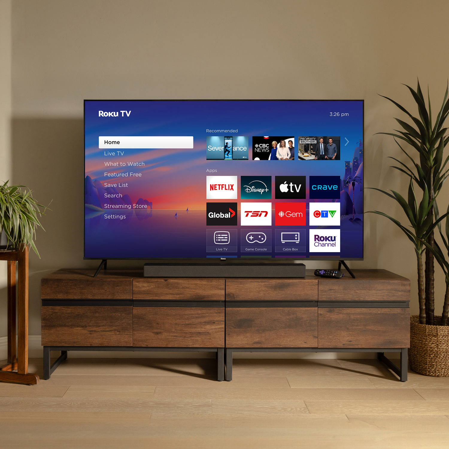 Téléviseur intelligent Roku QLED HDR UHD 4K de 65 po Select Series de Roku - 2025 - Exclusivité Best Buy