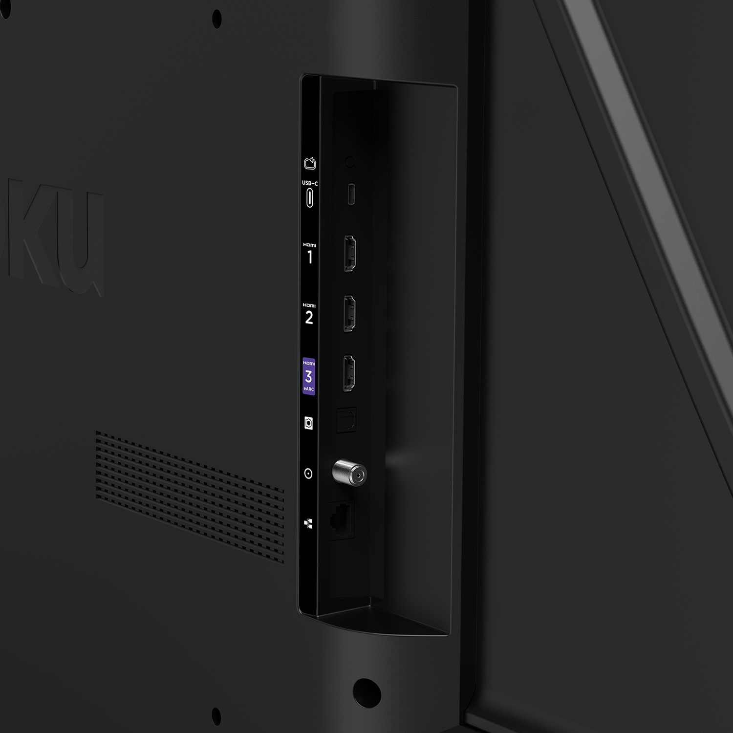 Téléviseur intelligent Roku QLED HDR UHD 4K de 65 po Select Series de Roku - 2025 - Exclusivité Best Buy