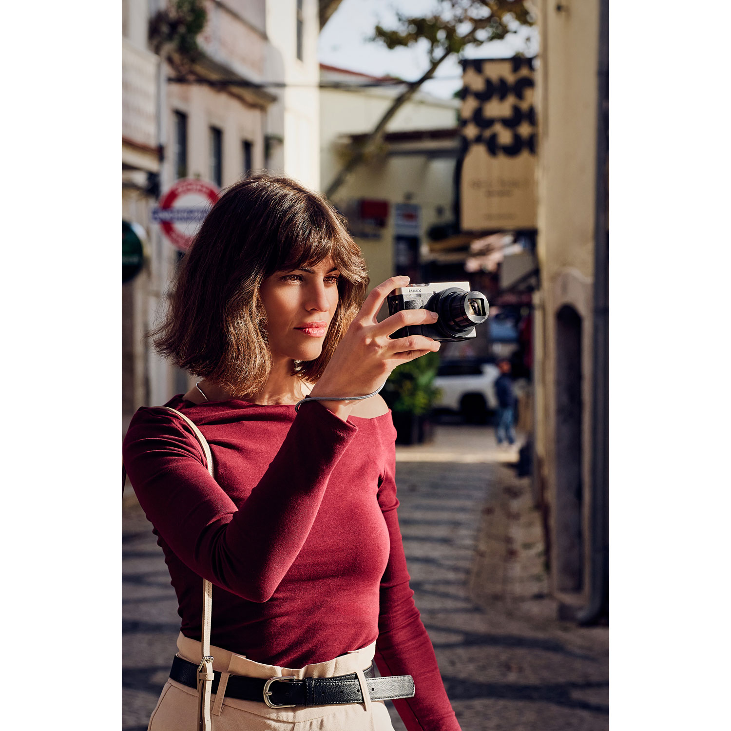 Panasonic LUMIX ZS99S Wi-Fi 20.3 MP 30x Optical Zoom 4K Video Digital Camera - Silver