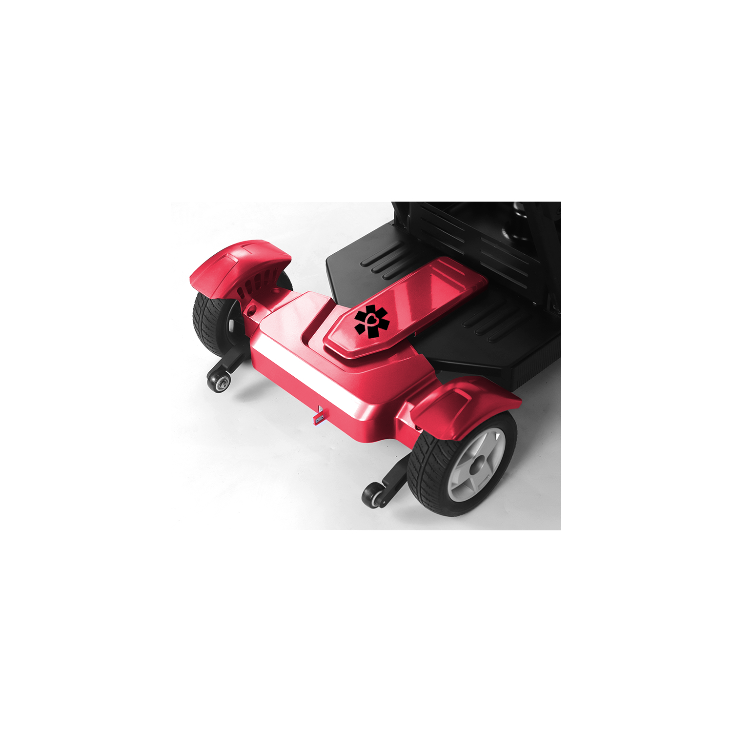 Titan Foldable Power Sccoter Wheelchair for Adults, Lightweight Heavy Duty Mobility Scooter with Smart Control Joystick, Seat Cushion & Storage