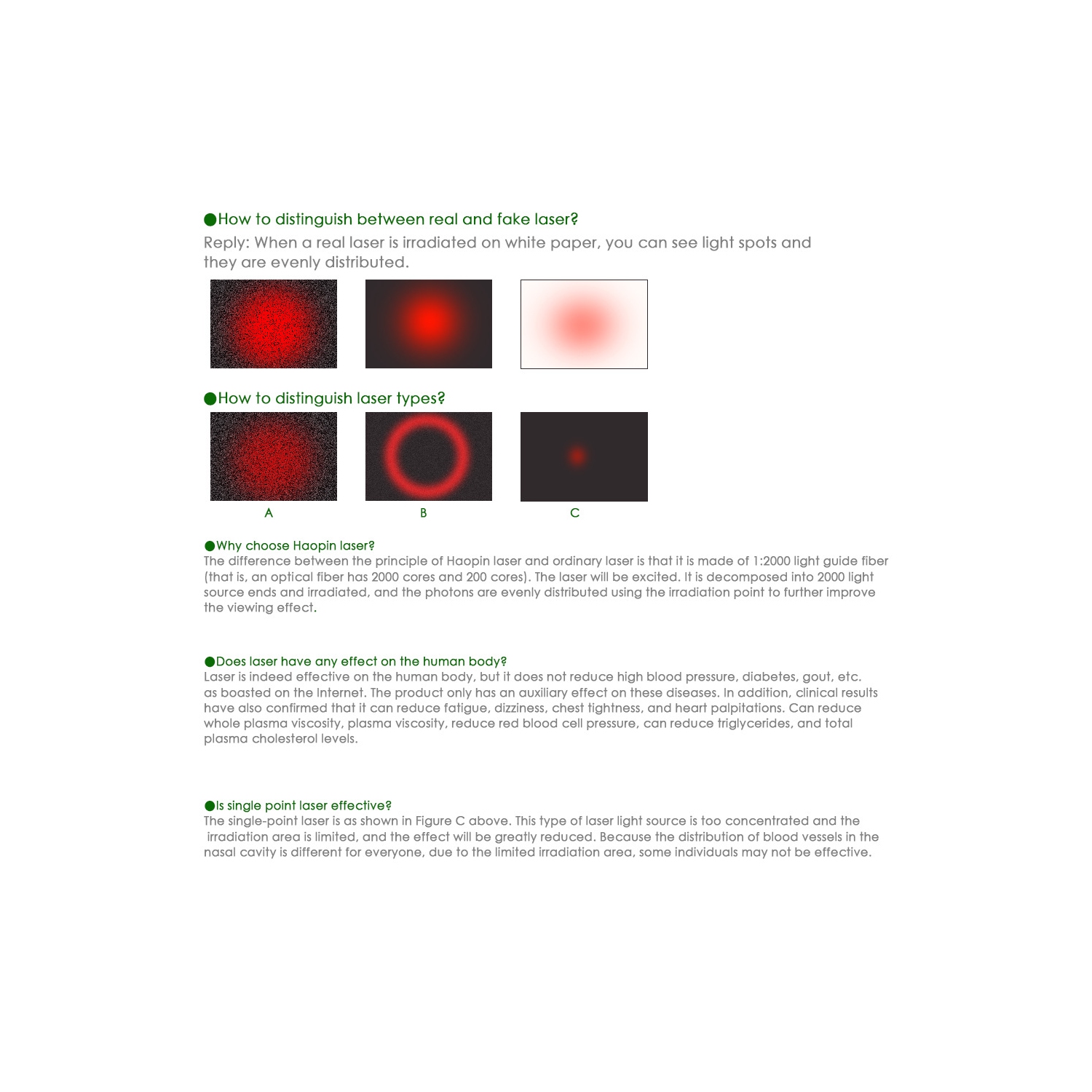 Red light therapy for ear and nose congestion 650nm cold laser light therapy for rhinitis and tinnitus