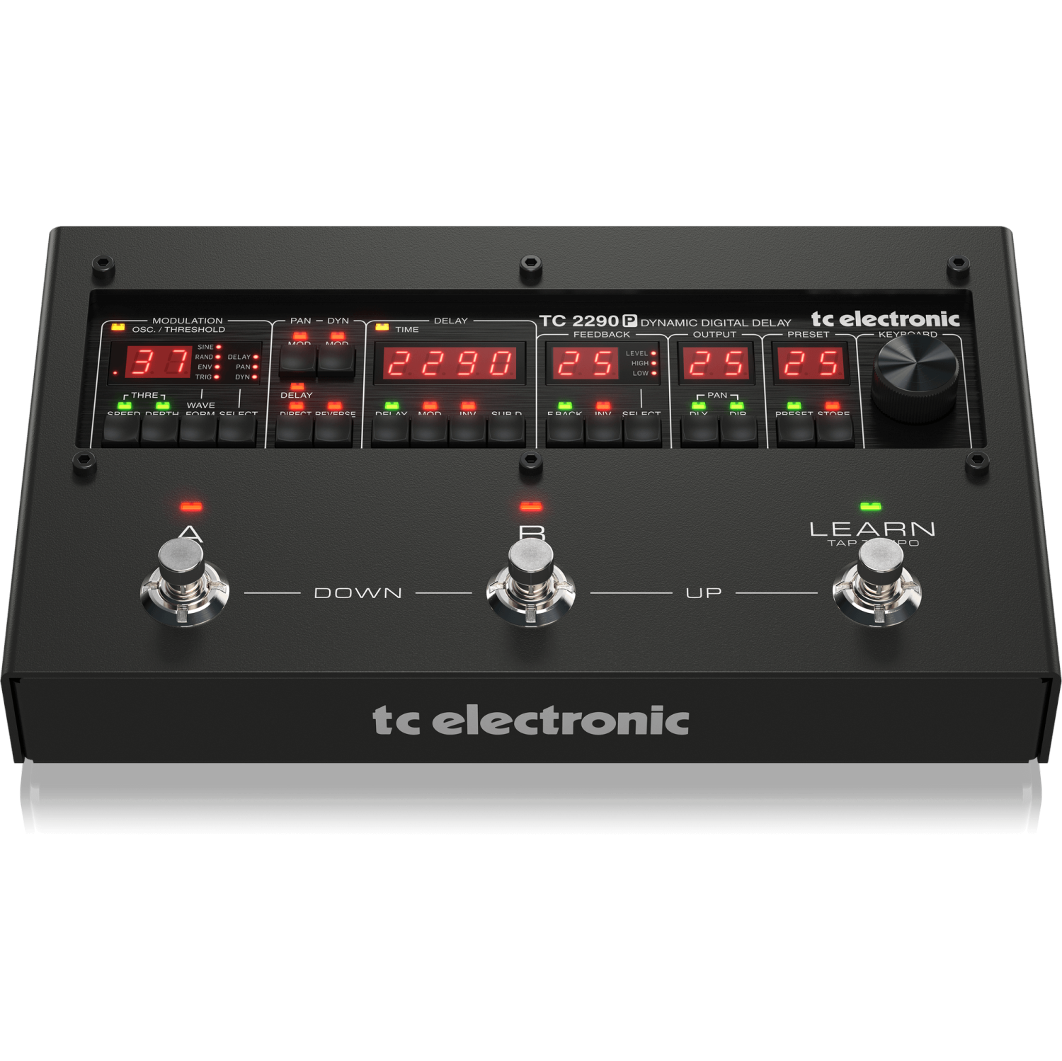 Pédale de délai numérique dynamique pour guitare 2290 P de TC Electronic