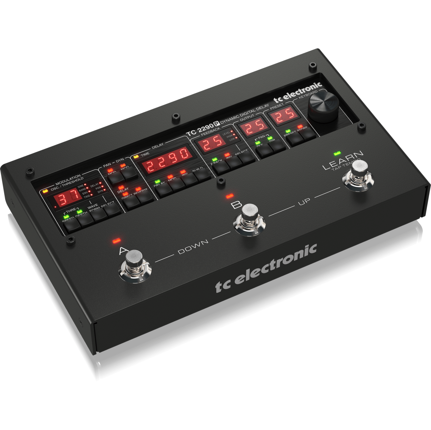 Pédale de délai numérique dynamique pour guitare 2290 P de TC Electronic