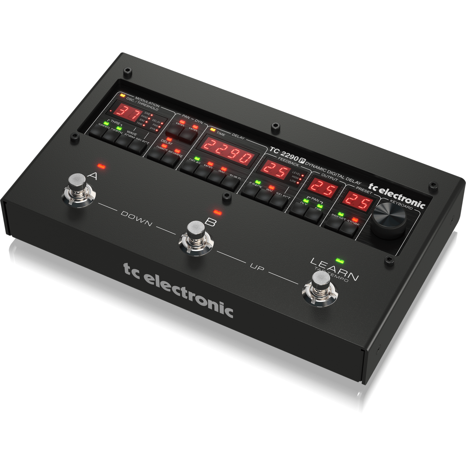 Pédale de délai numérique dynamique pour guitare 2290 P de TC Electronic