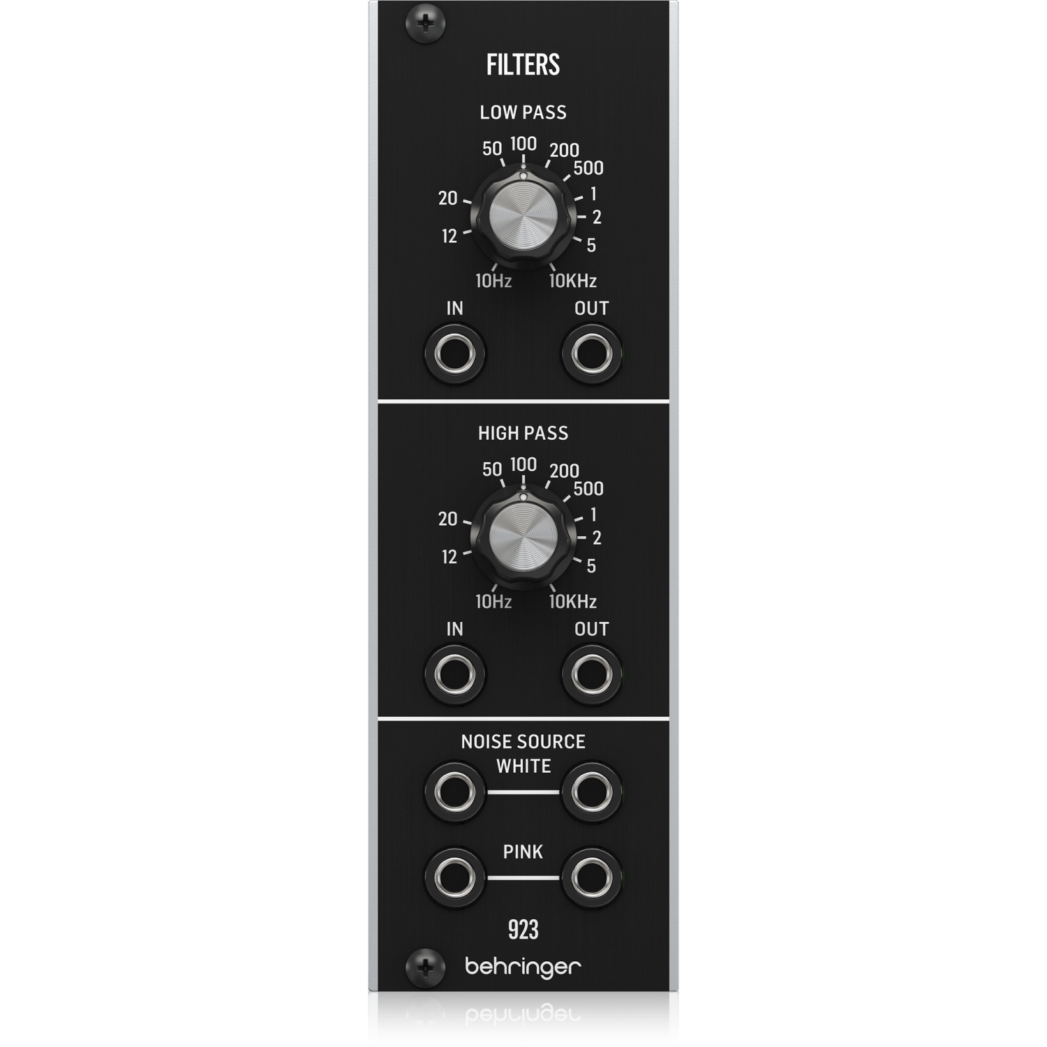 Module à double filtre analogique légendaire DE 923 FILTRES DE Behringer pour Eurorack