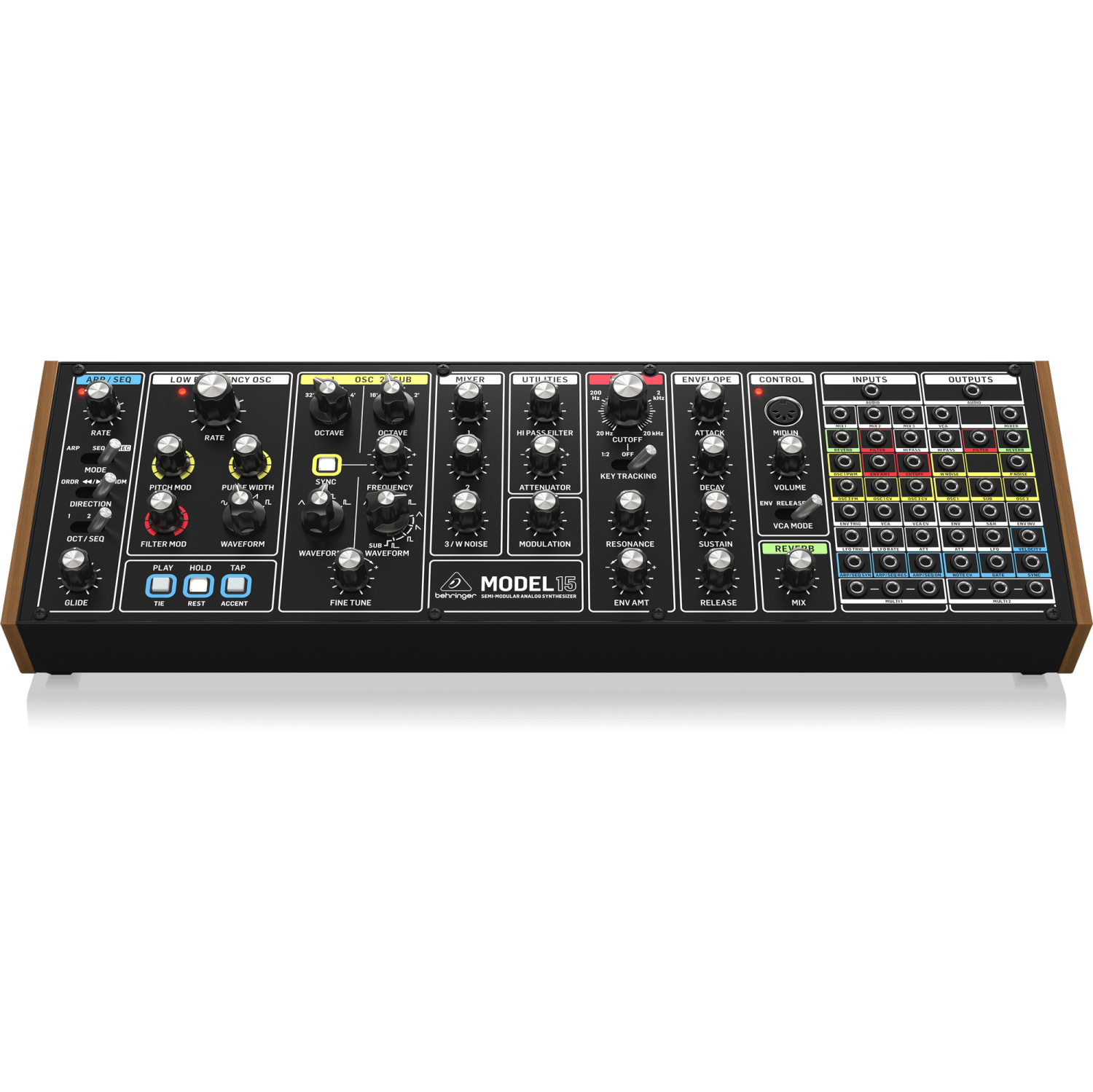 Synthétiseur analogique semi-modulaire Model 15 de Behringer