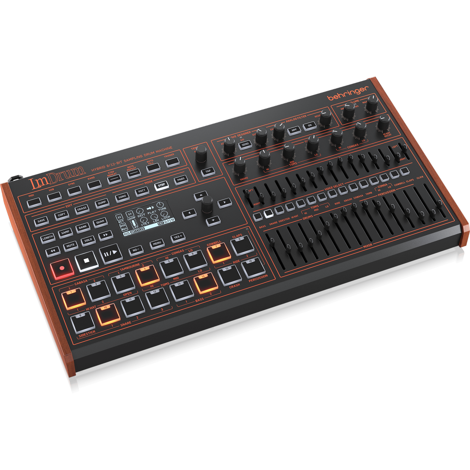 Behringer LM Drum Classic Hybrid Sampling Drum Machine