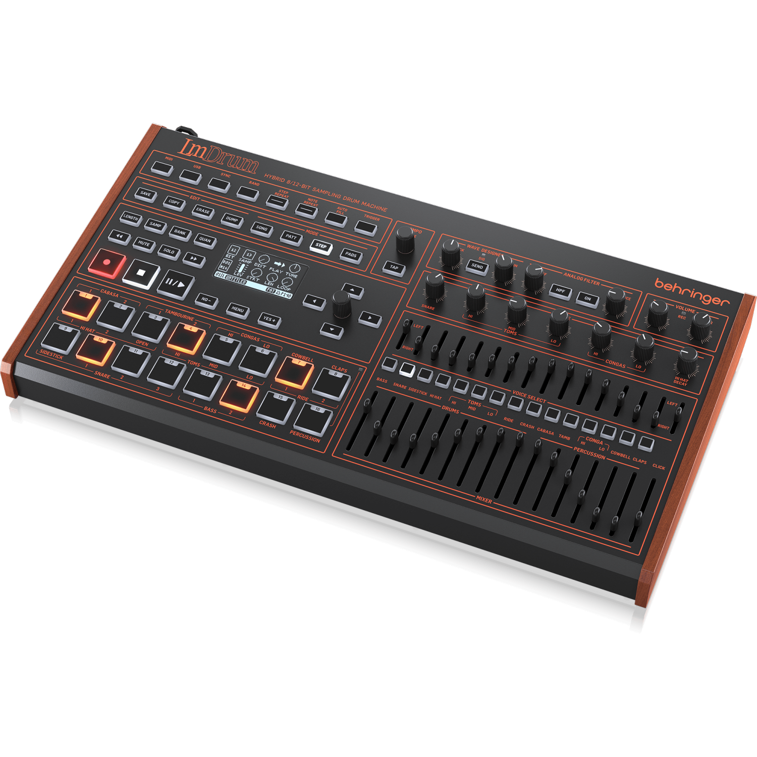 Behringer LM Drum Classic Hybrid Sampling Drum Machine