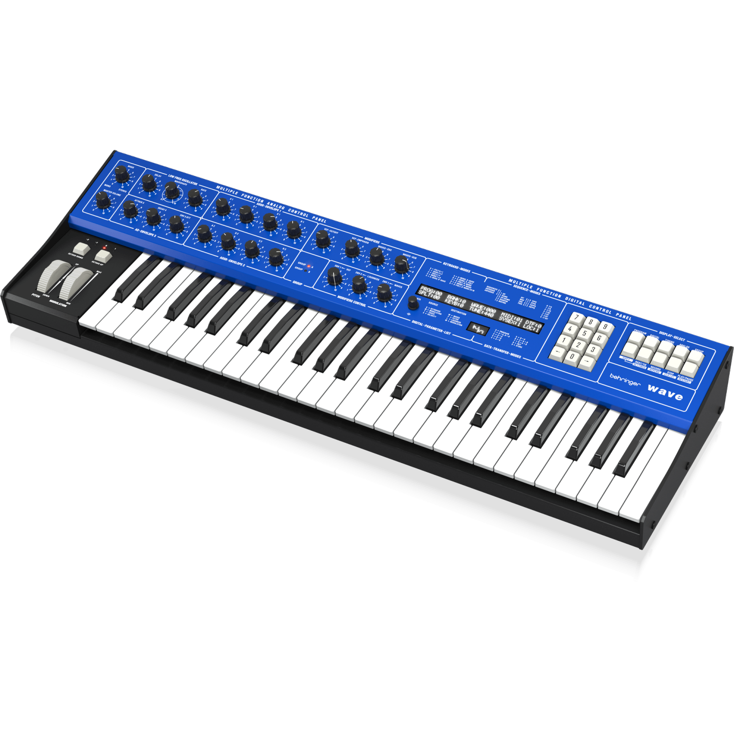 Synthétiseur hybride multitemporel légendaire à 8 voix Wave de Behringer