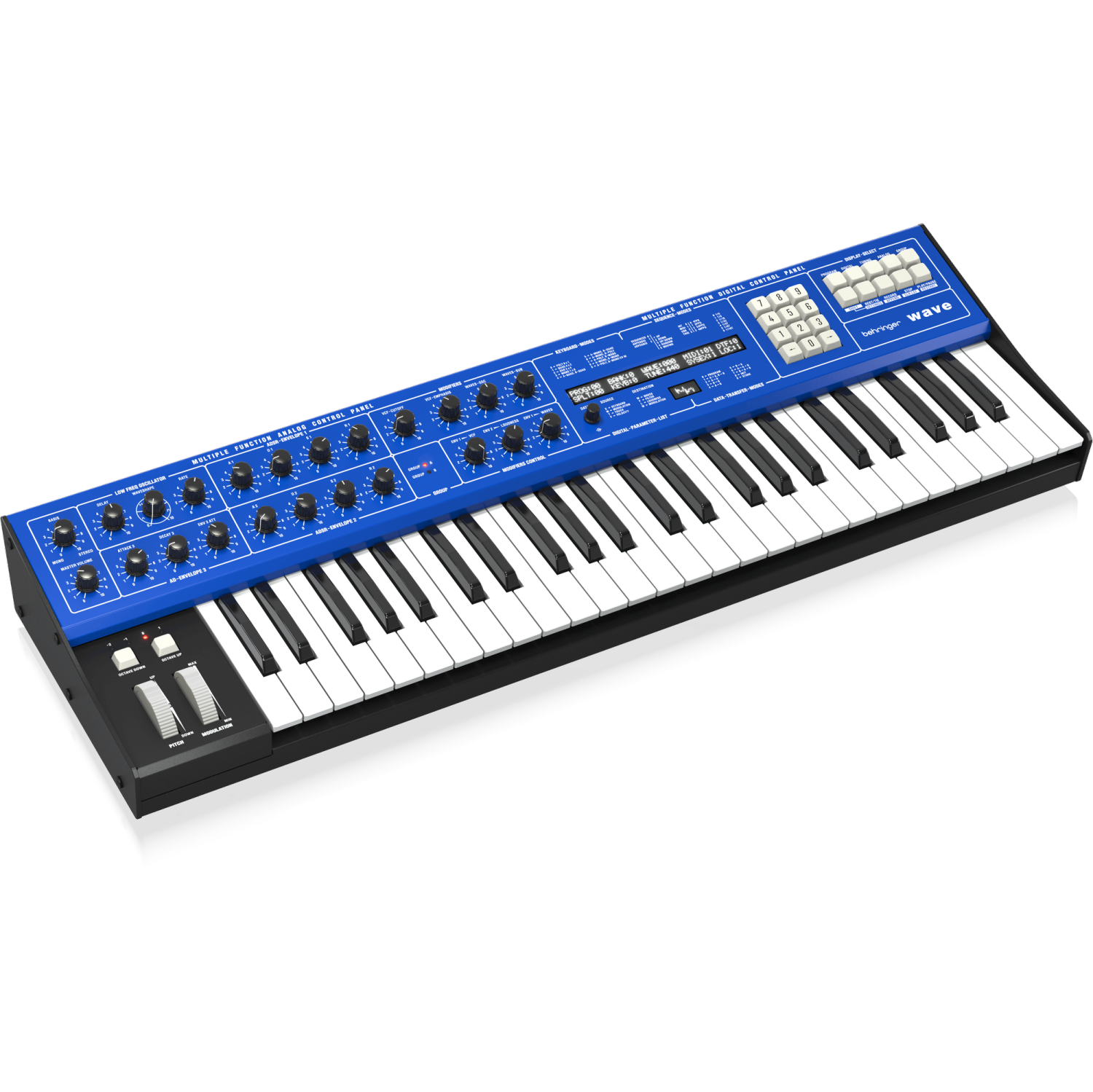 Synthétiseur hybride multitemporel légendaire à 8 voix Wave de Behringer