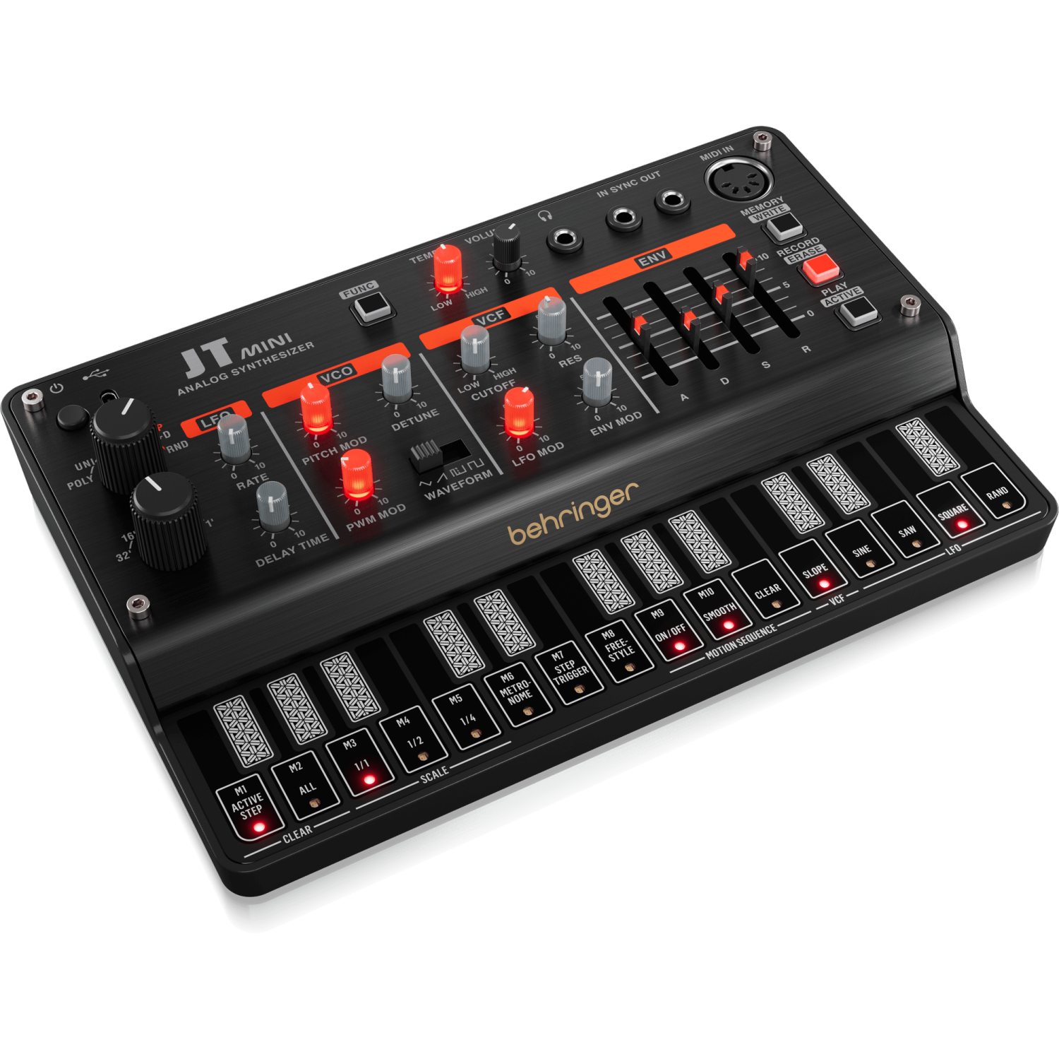 Synthétiseur analogique polyphonique JT MINI de Behringer