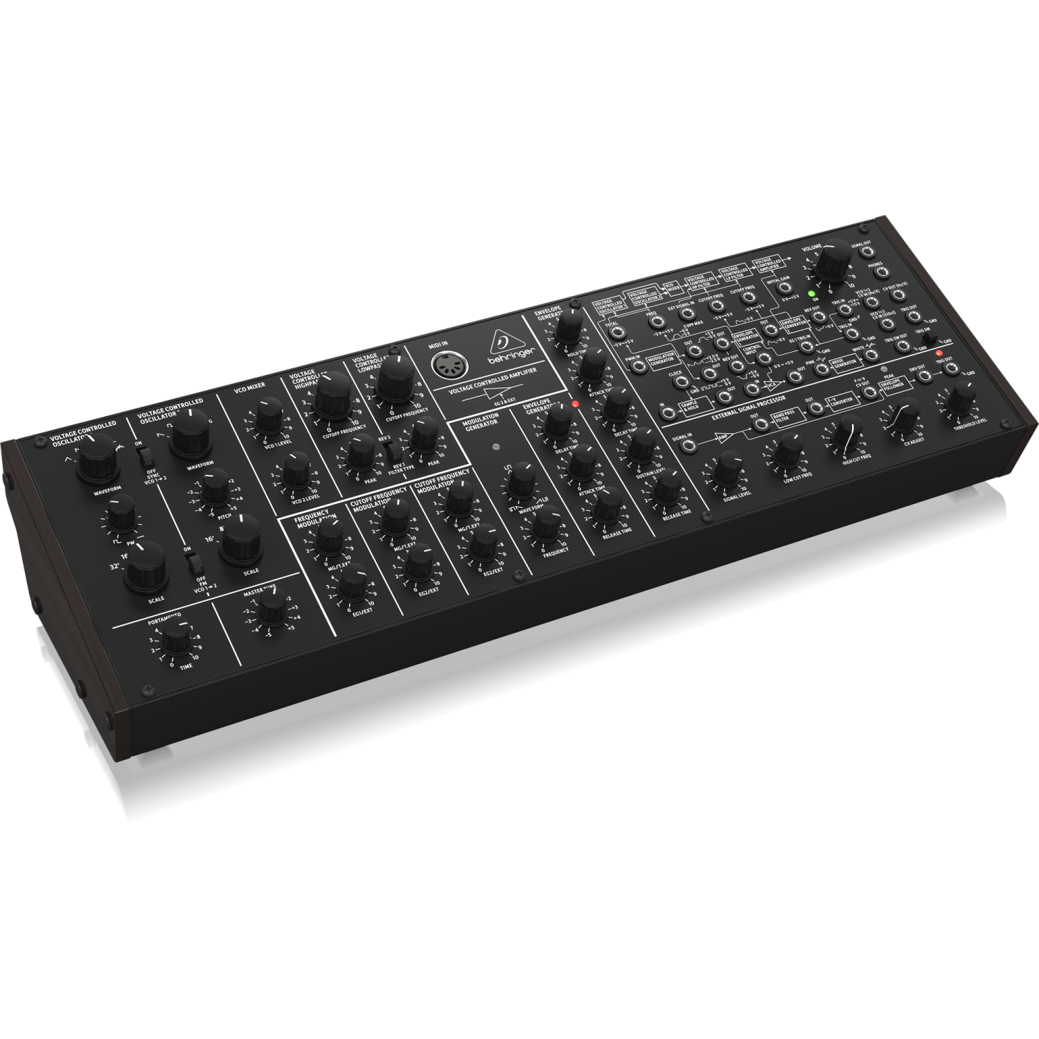 Synthétiseur analogique et semi-modulaire K-2 MkII de Behringer