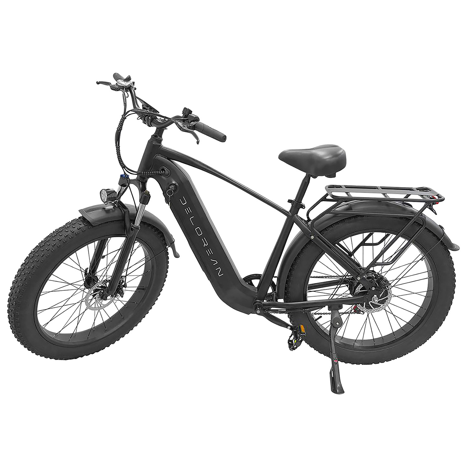 Vélo de ville électrique DM220 de Delorean - Noir