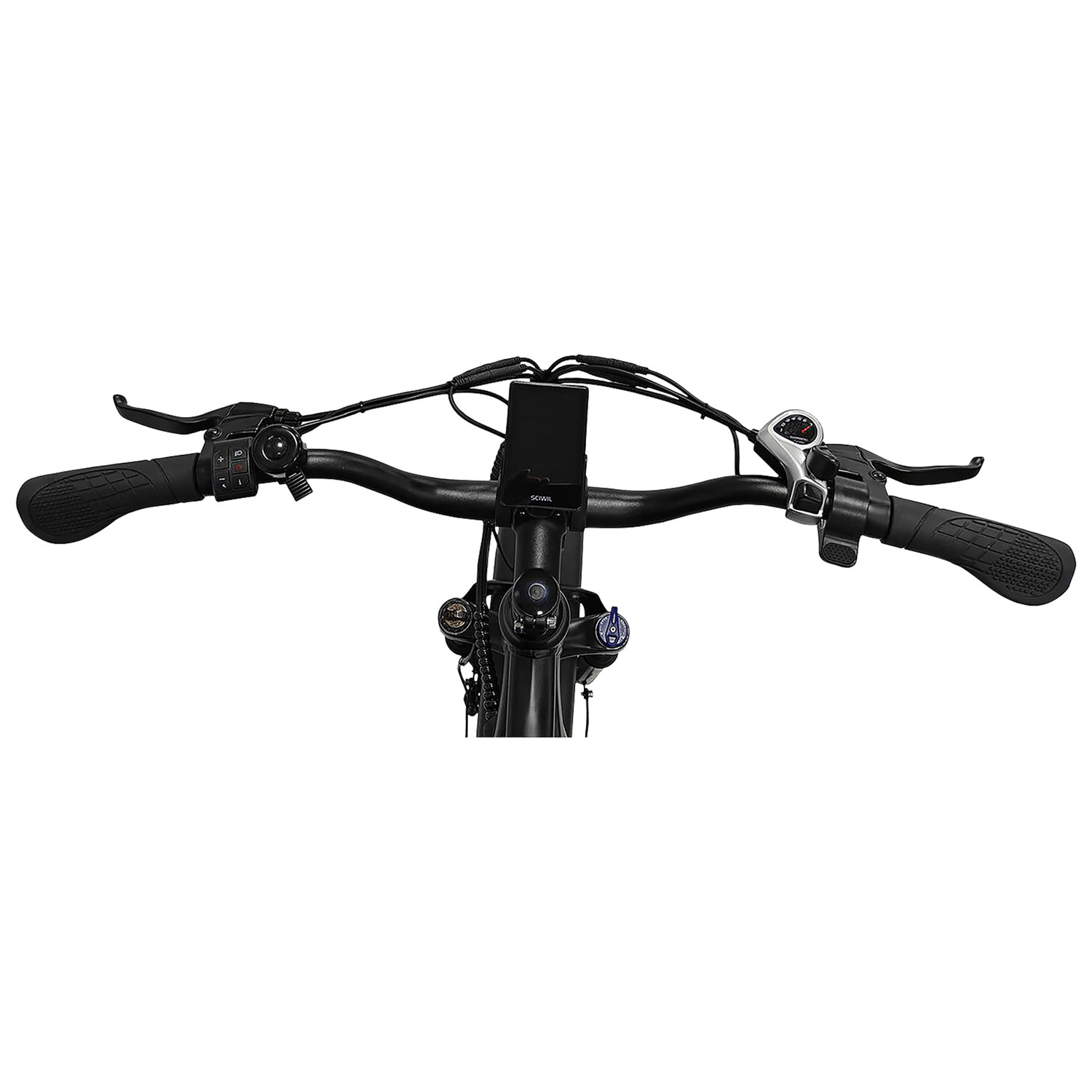 Vélo de ville électrique DM220 de Delorean - Noir