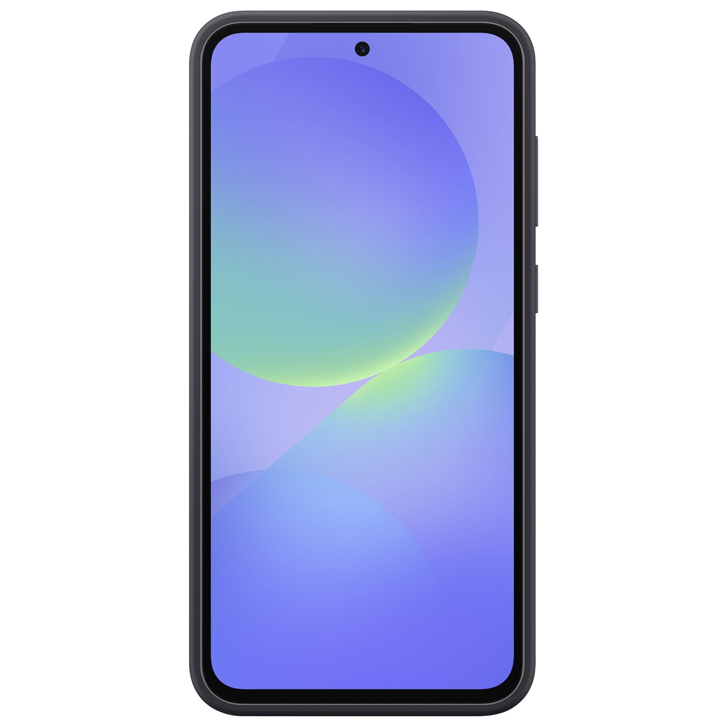 Étui souple ajusté en silicone de Samsung pour Galaxy A36 - Noir