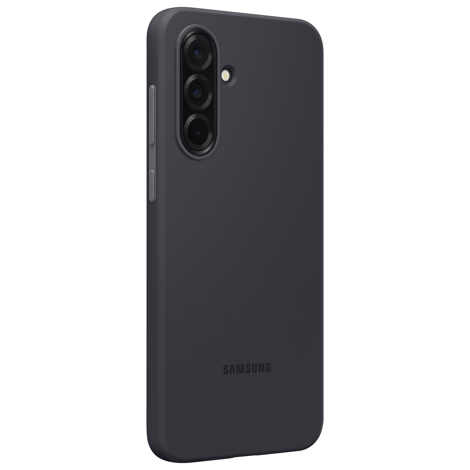 Étui souple ajusté en silicone de Samsung pour Galaxy A36 - Noir