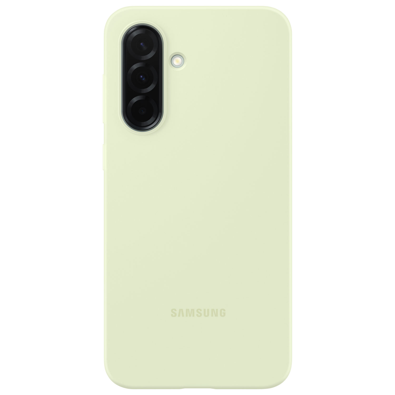 Étui souple ajusté en silicone de Samsung pour Galaxy A36 - Vert pâle