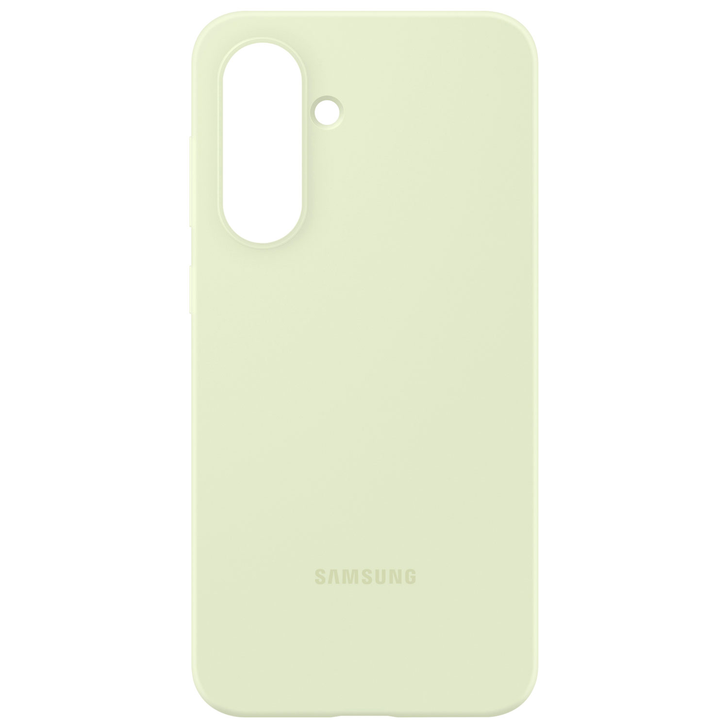 Étui souple ajusté en silicone de Samsung pour Galaxy A36 - Vert pâle