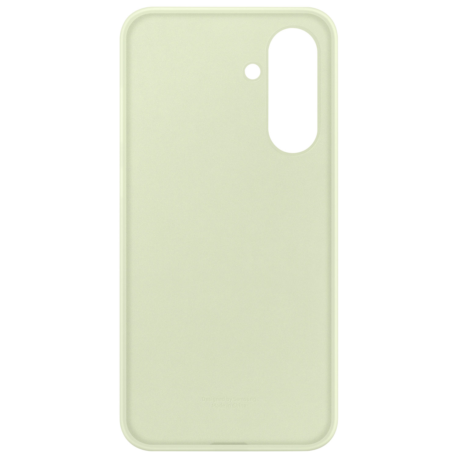 Étui souple ajusté en silicone de Samsung pour Galaxy A36 - Vert pâle
