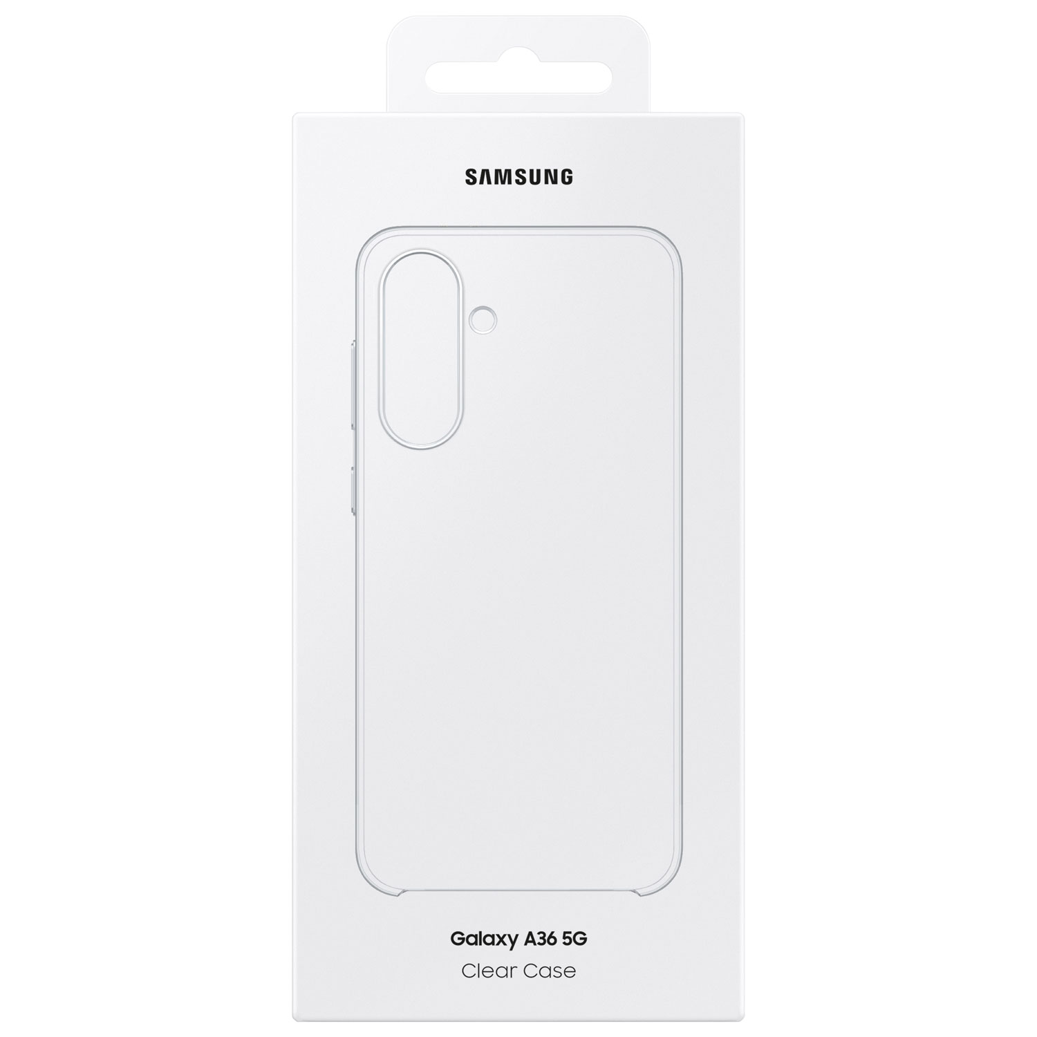 Samsung Fitted Hard Shell Case for Galaxy A36 - Clear