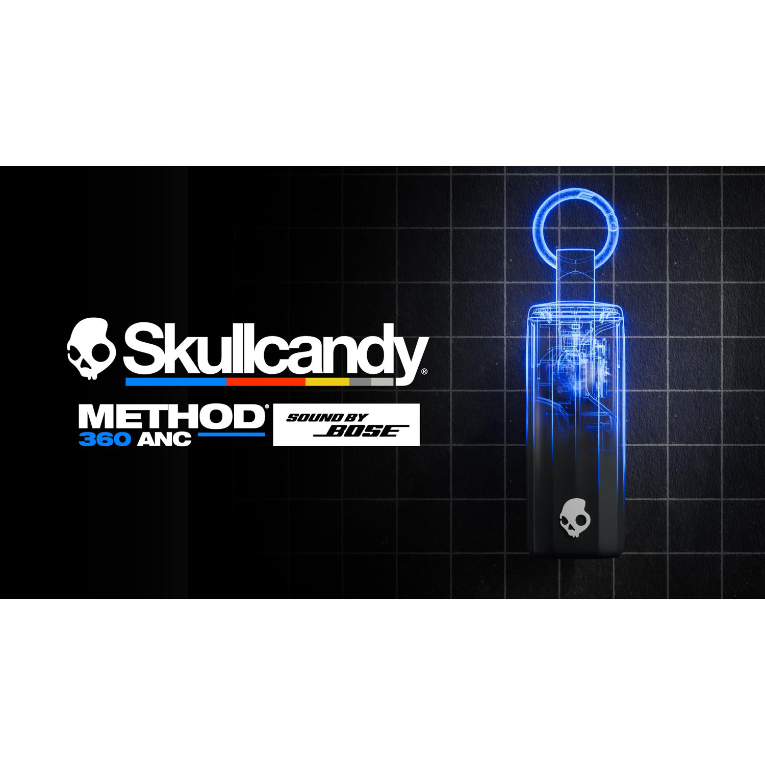 Skullcandy Method 360 In-Ear Noise Cancelling True Wireless Earbuds with Sound by Bose - True Black