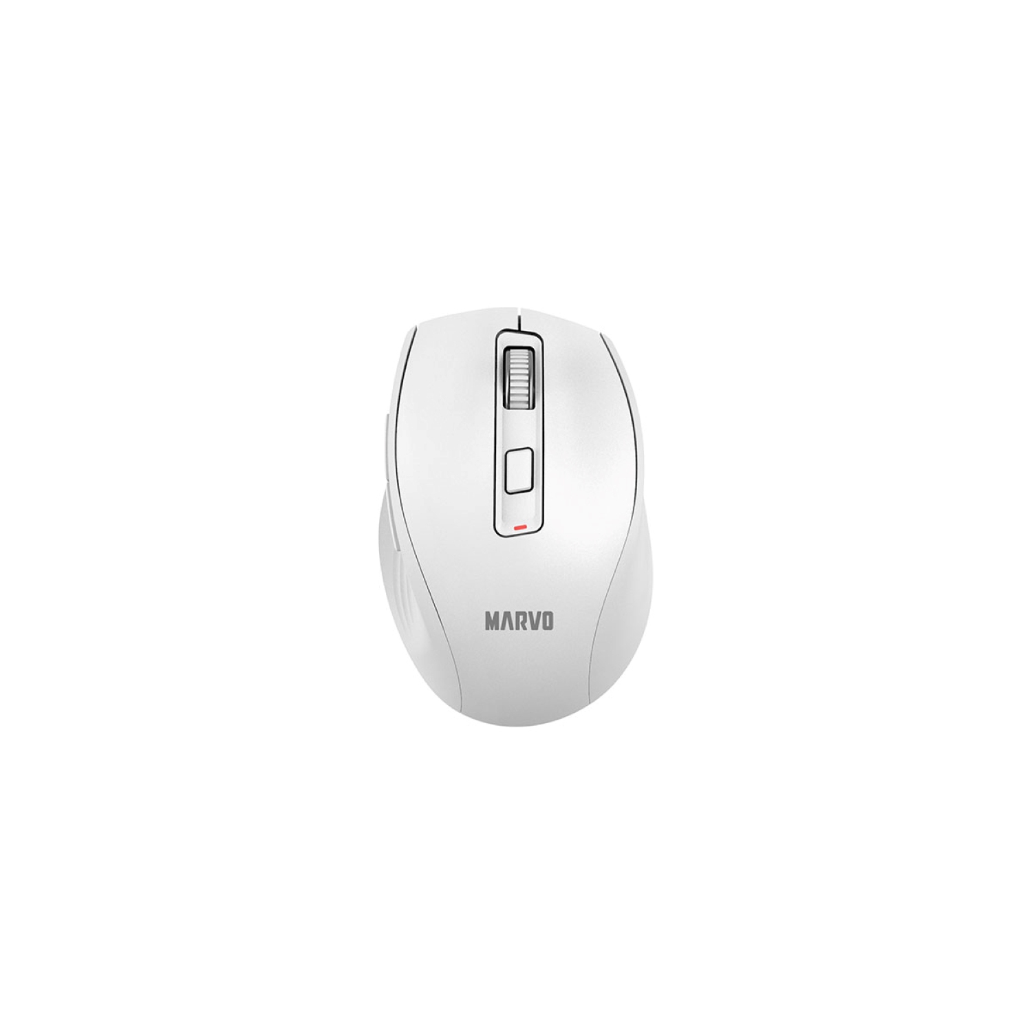 Marvo WM105D Dual modes Wireless 2.4G + Bluetooth 5.1 6D mouse_White