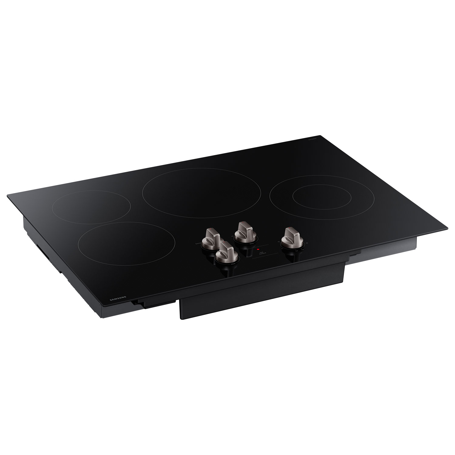 Surface de cuisson électrique de 30 po à 4 éléments de Samsung - Noir