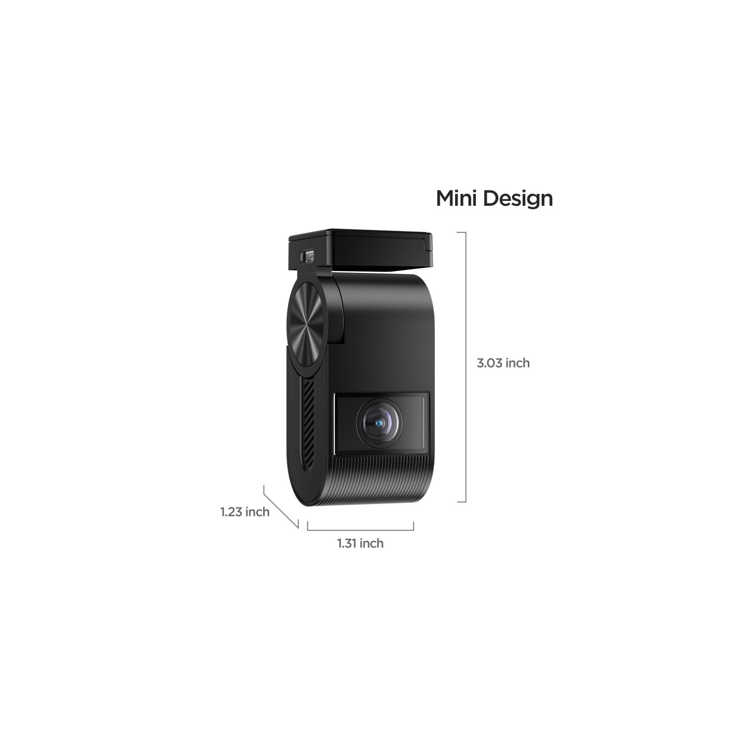 Refurbished - VIOFO VS1 Mini Dash Cam, 1440P Hidden Design Dashcam, Free 32GB SD Card, 5GHz Wi-Fi Voice Control Front Car Dash Camera with GPS, HDR,