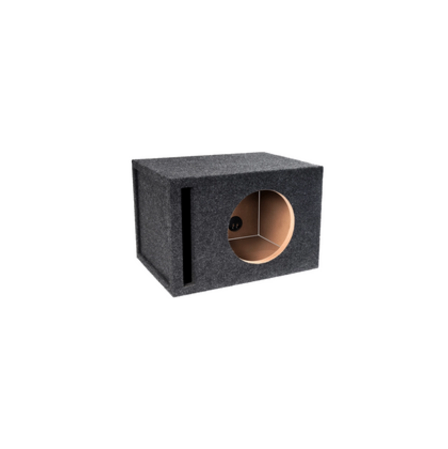 Enceinte de haut-parleur d'extrêmes graves à évent simple 10W7SV de 10&nbsp;po d'Atrend conçue pour les haut-parleurs d'extrêmes graves W7 de JL Audio