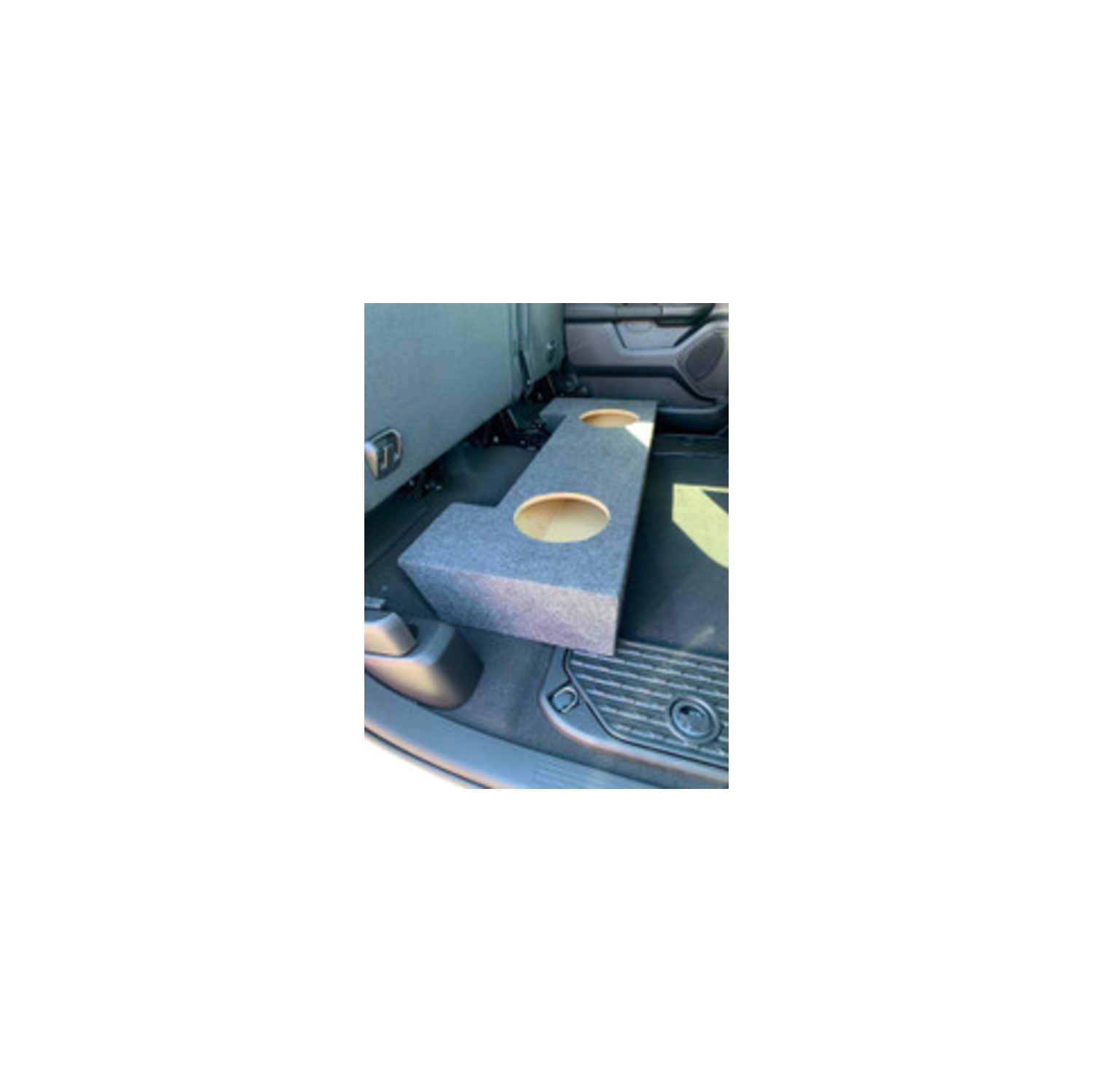 Atrend A202-12CP19 Dual 12" Sealed Subwoofer Enclosure for 2019 & Up Dodge RAM Crew Cab