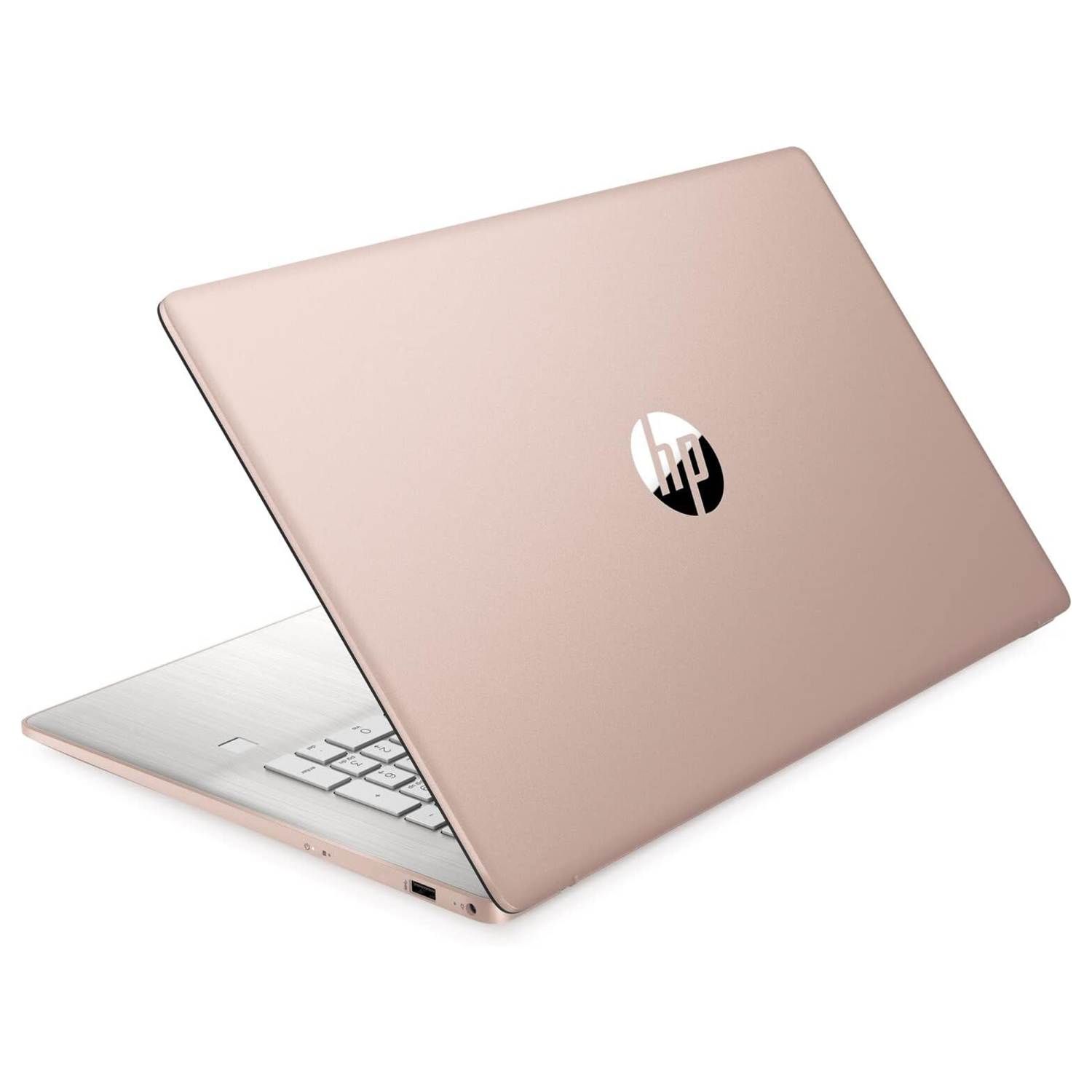 HP 17.3" HD+ BrightView Laptop - Rose Gold(Intel Celeron N4120/ 512GB SSD /8GB RAM/Windows 11 Home)