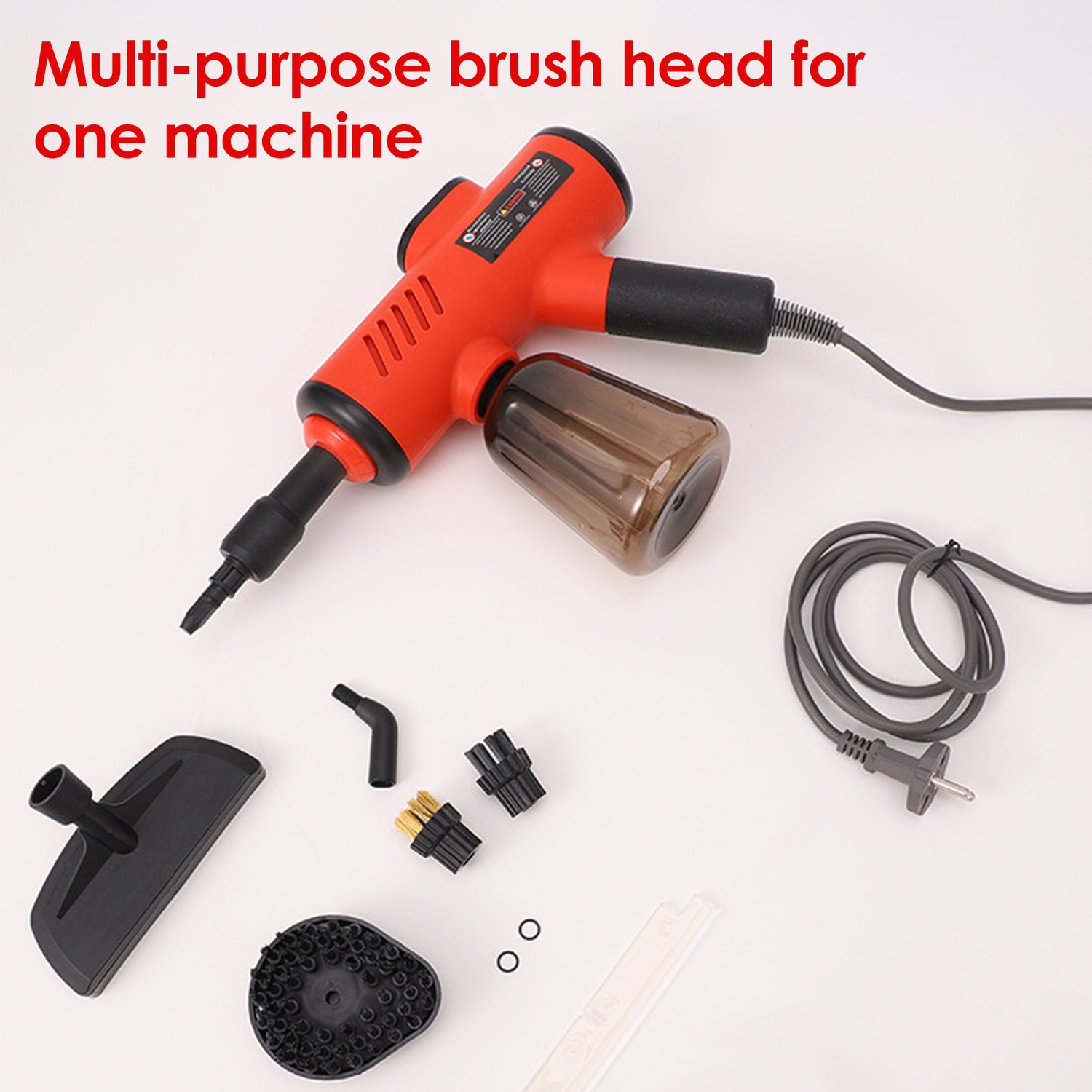 Digital Display Handheld Cleaning Gun High Pressure Steam Cleaning Machine Multi-functional Portable Small Cleaning Machine