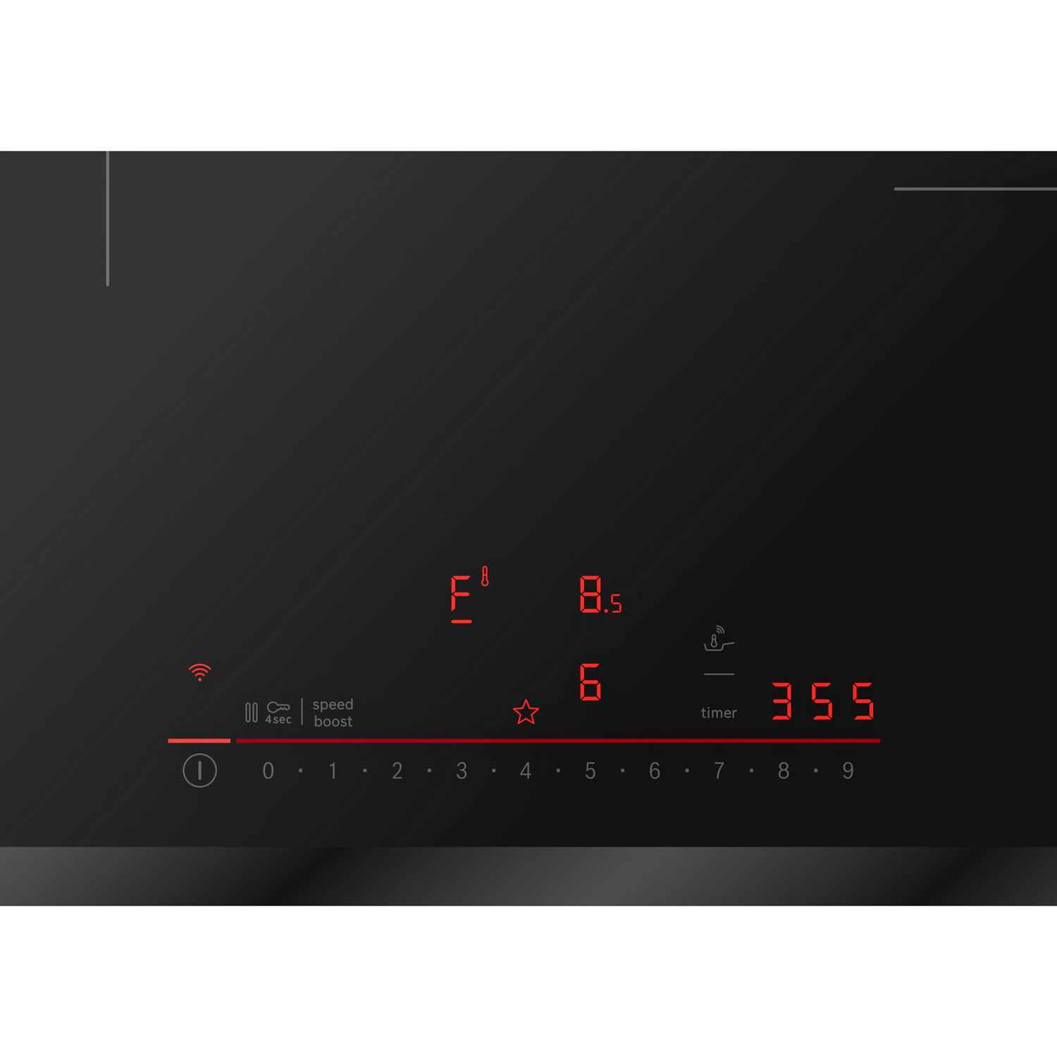 Bosch 800-Series 24" 3-Element Induction Cooktop - Black