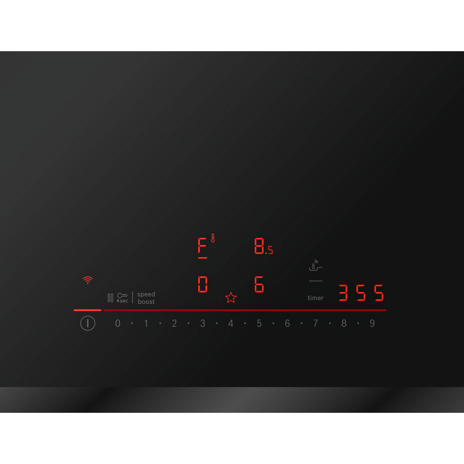 Bosch 800-Series 30" 4-Element Induction Cooktop - Black