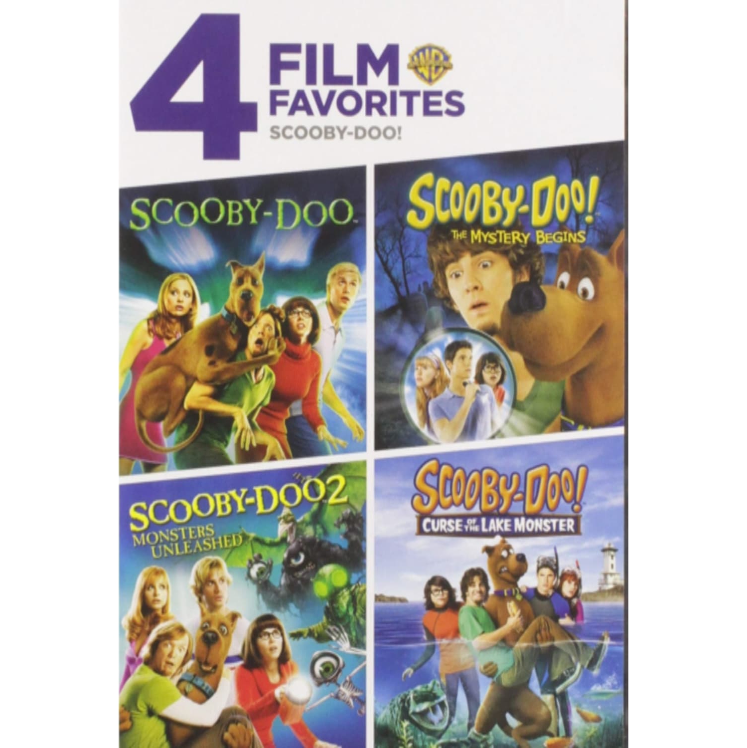 4 Film Favorites: Scooby-Doo [DVD]