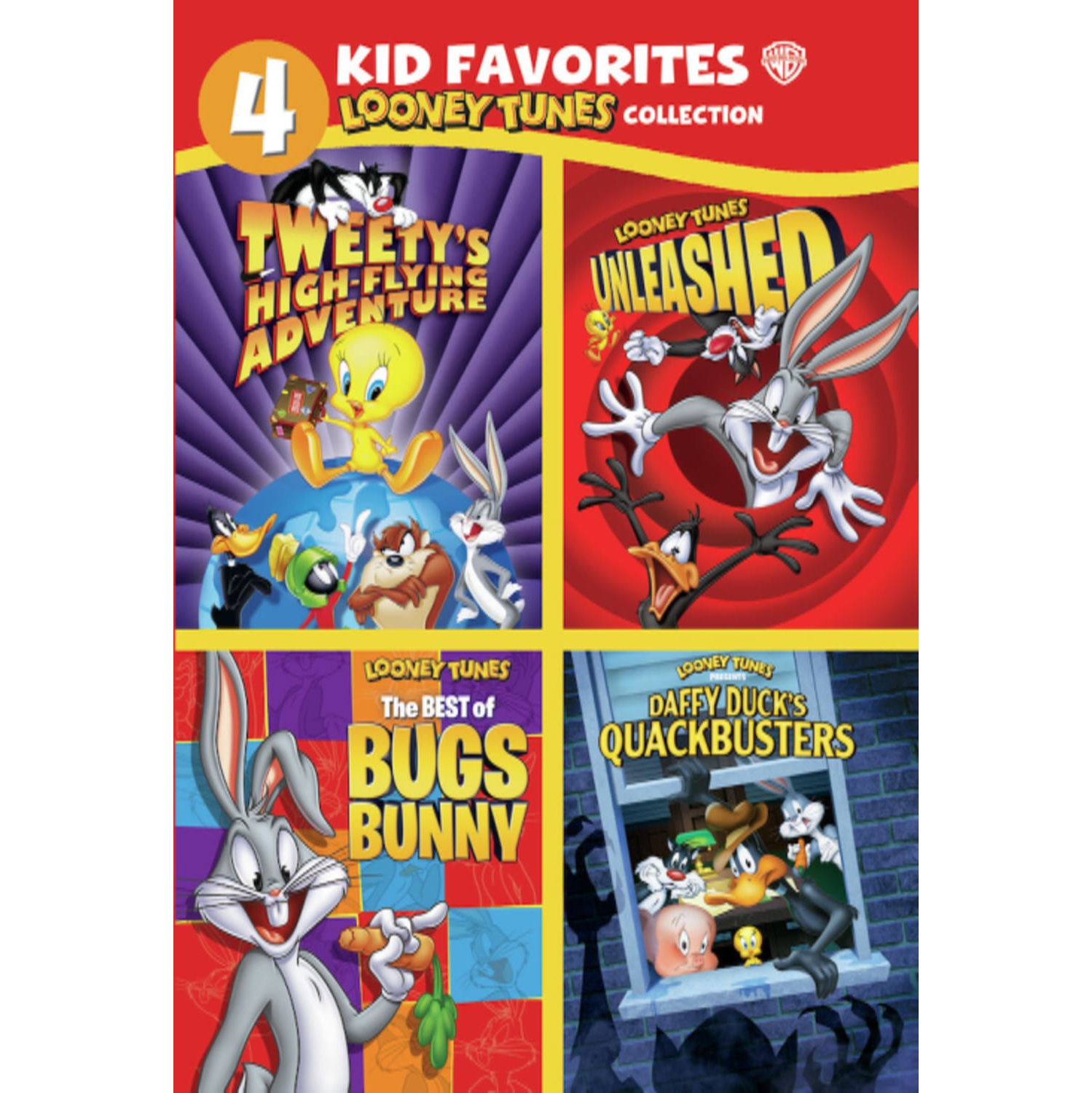 4 Kids Favorites: Looney Tunes - - [DVD]