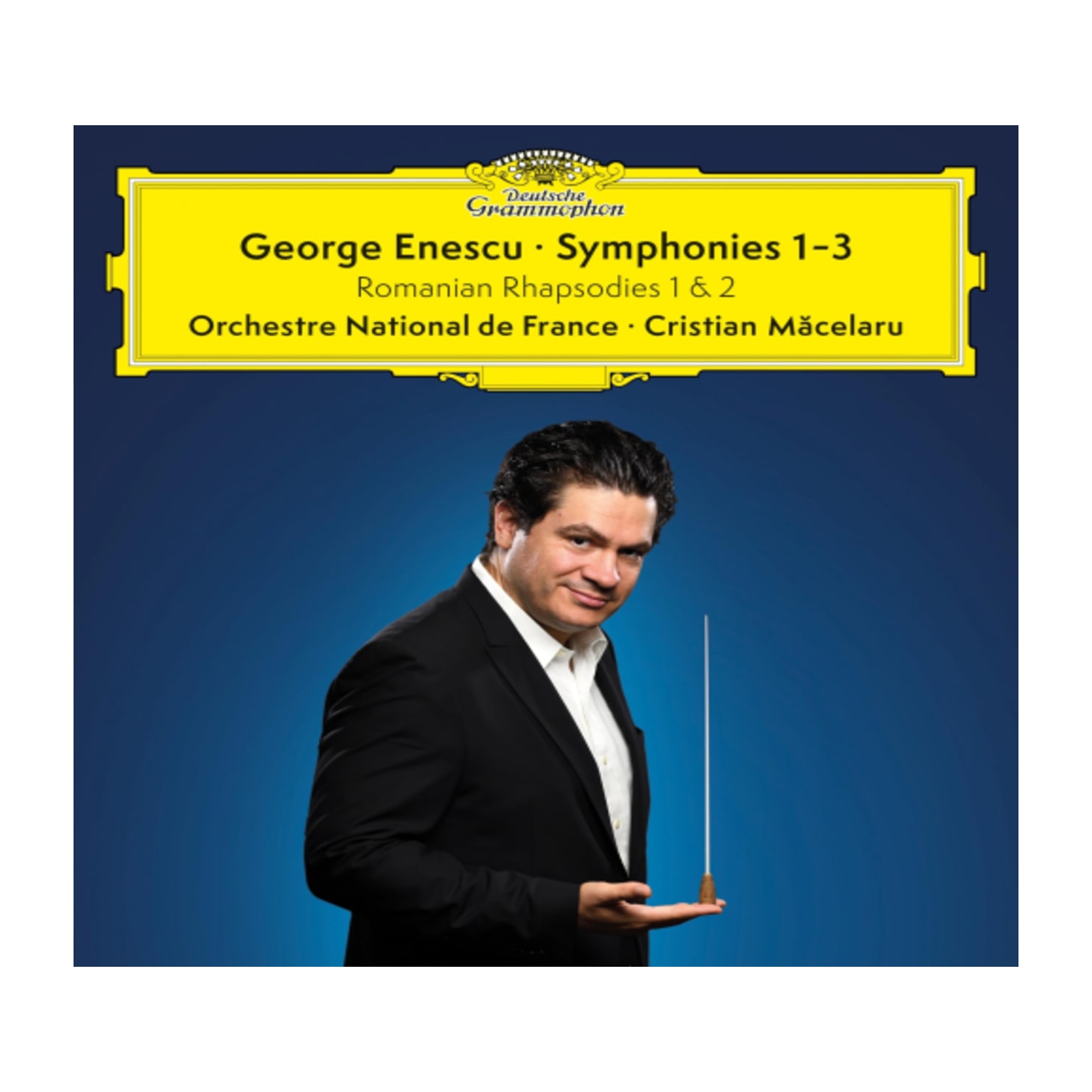ENESCU / CRISTIAN MACELARU / ORCHESTRE NATIONAL DE - Symphonies Nos. 1-3; Romanian Rhapsodies 1 & 2 - [CD]