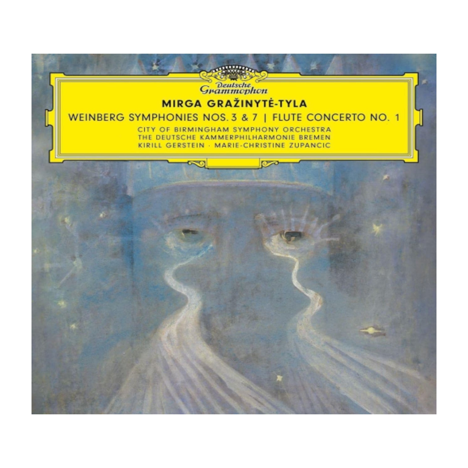 Myrga Grazinyte-Tyla - Weinberg: Symphonies Nos 3 & 7 & Flute Concerto - [CD]