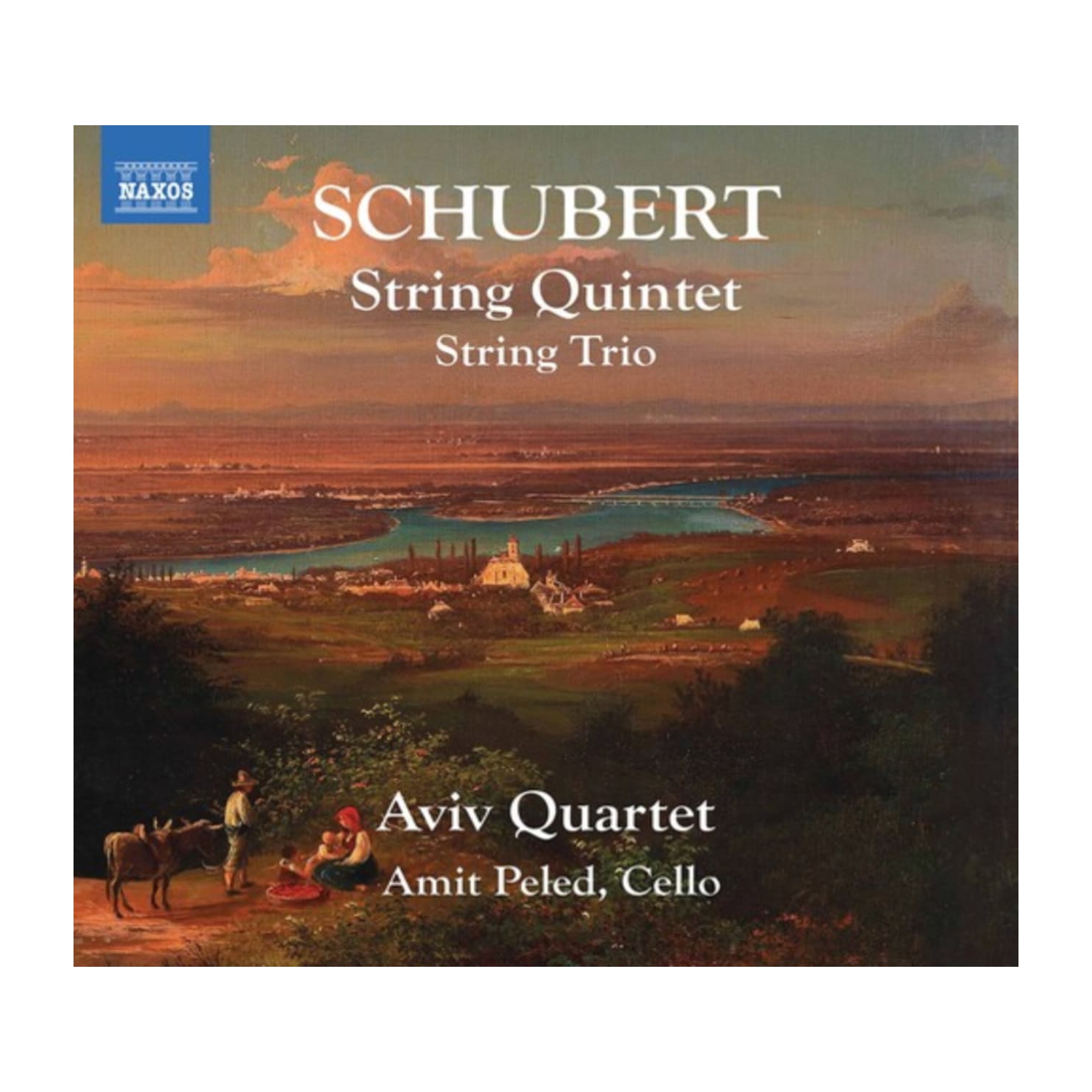 Aviv Quartet Peled - String Quintet 956 - [CD]