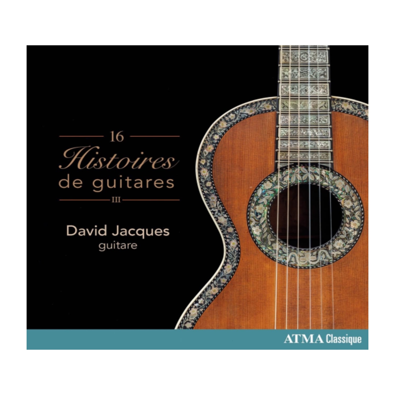 David Jacques - 16 Histoires De Guitares - [CD]