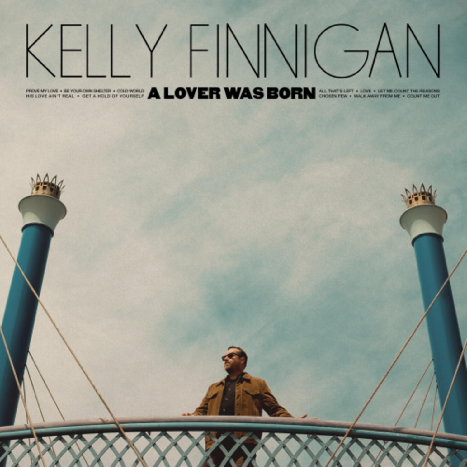 Kelly Finnigan - A Lover Was Born - Cyan Blue - - [Vinyl]