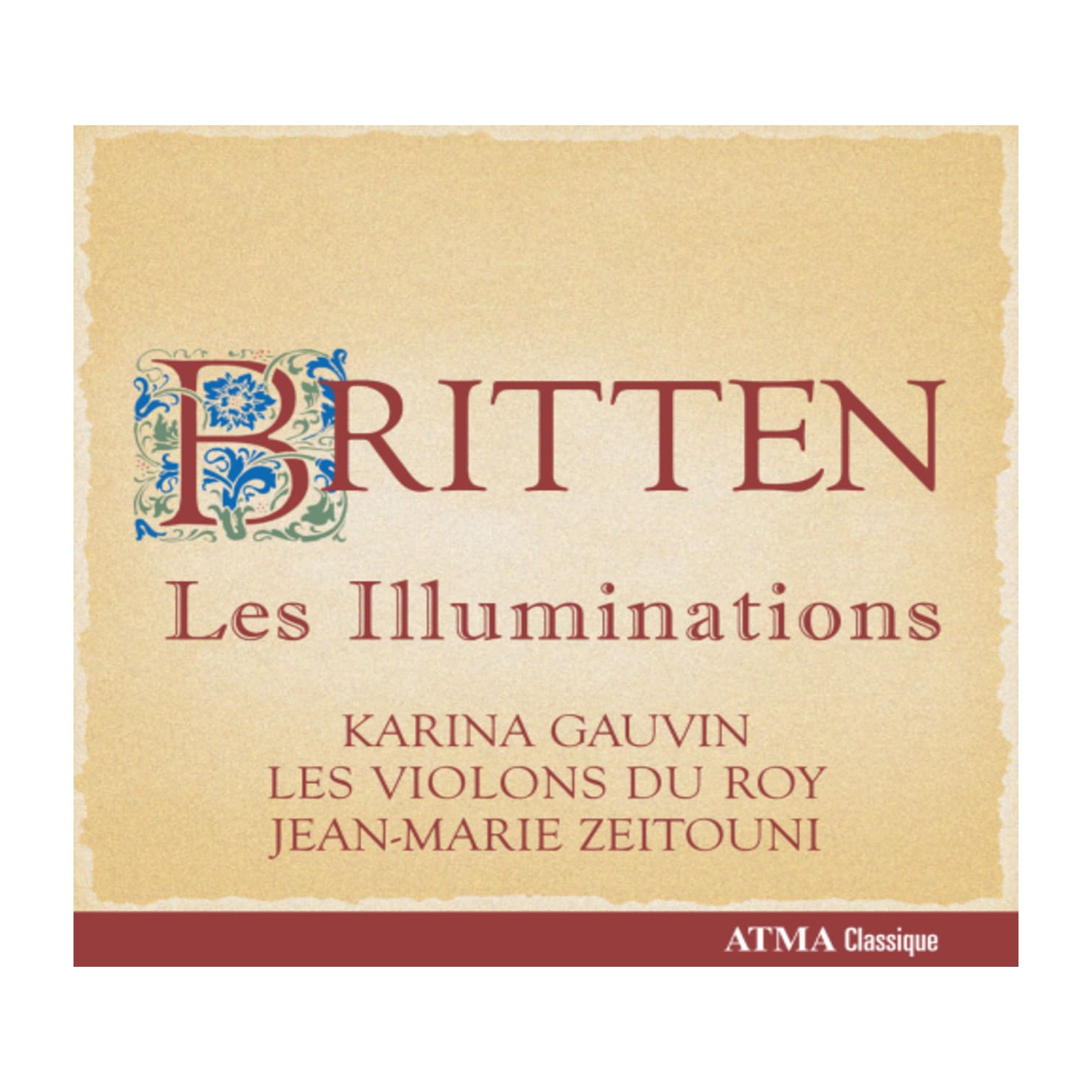 CD Les Illuminations Benjamin Britten