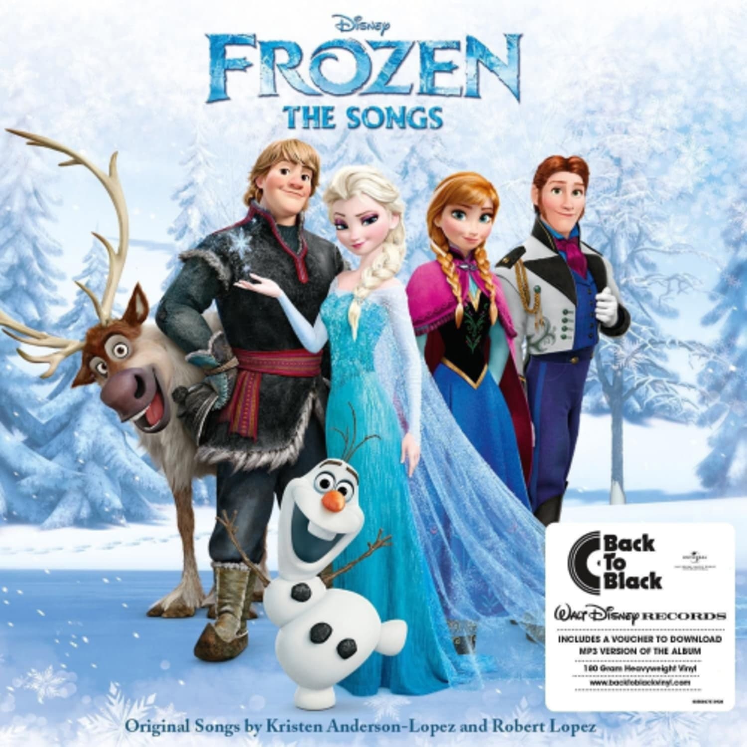 Various Artists - Frozen: The Songs / Various - [Vinyl]