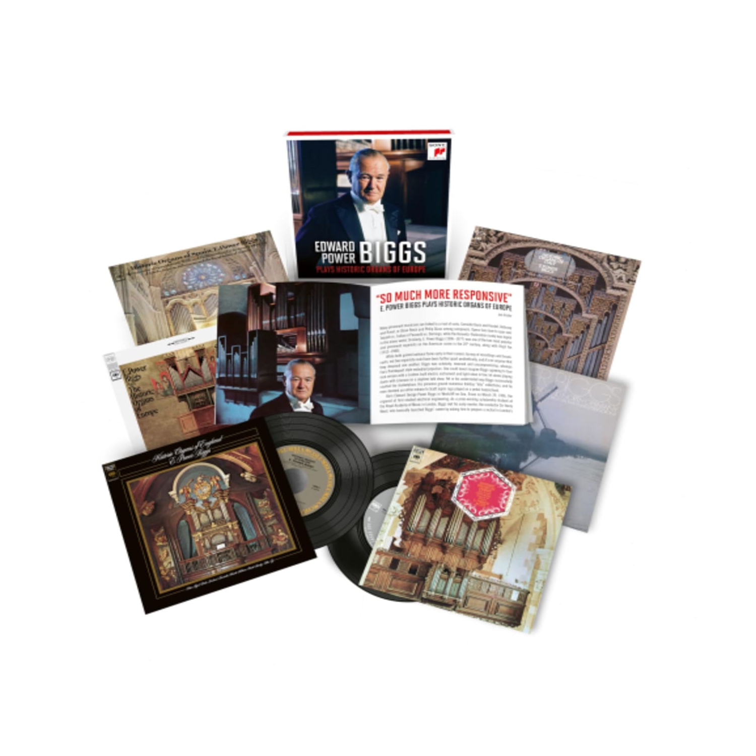 J.S. BACH / L.V. BEETHOVEN / BIGGS - Edward Power Biggs Plays Historic Organs of Europe - [CD]