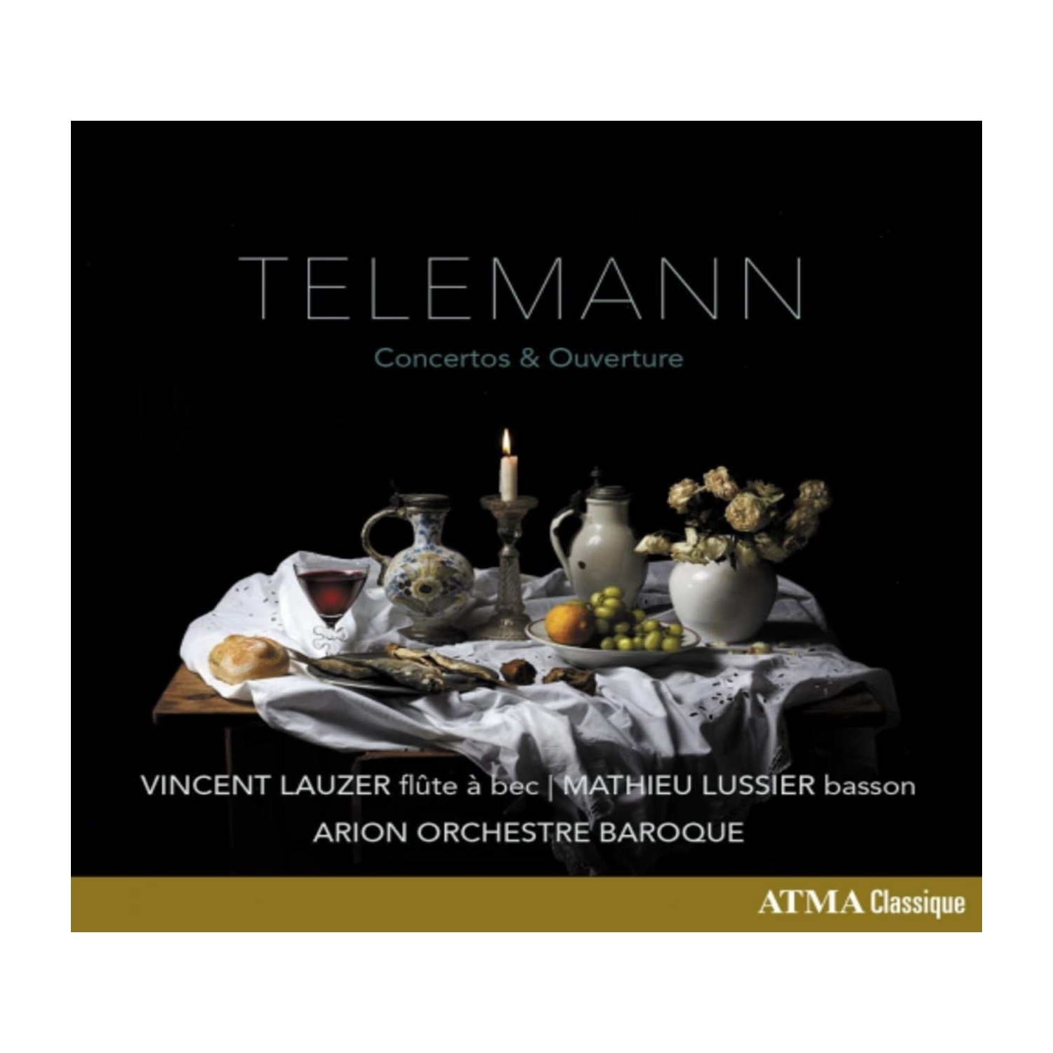 Telemann* – Vincent Lauzer - CONCERTOS & OUVERTURES - [CD]