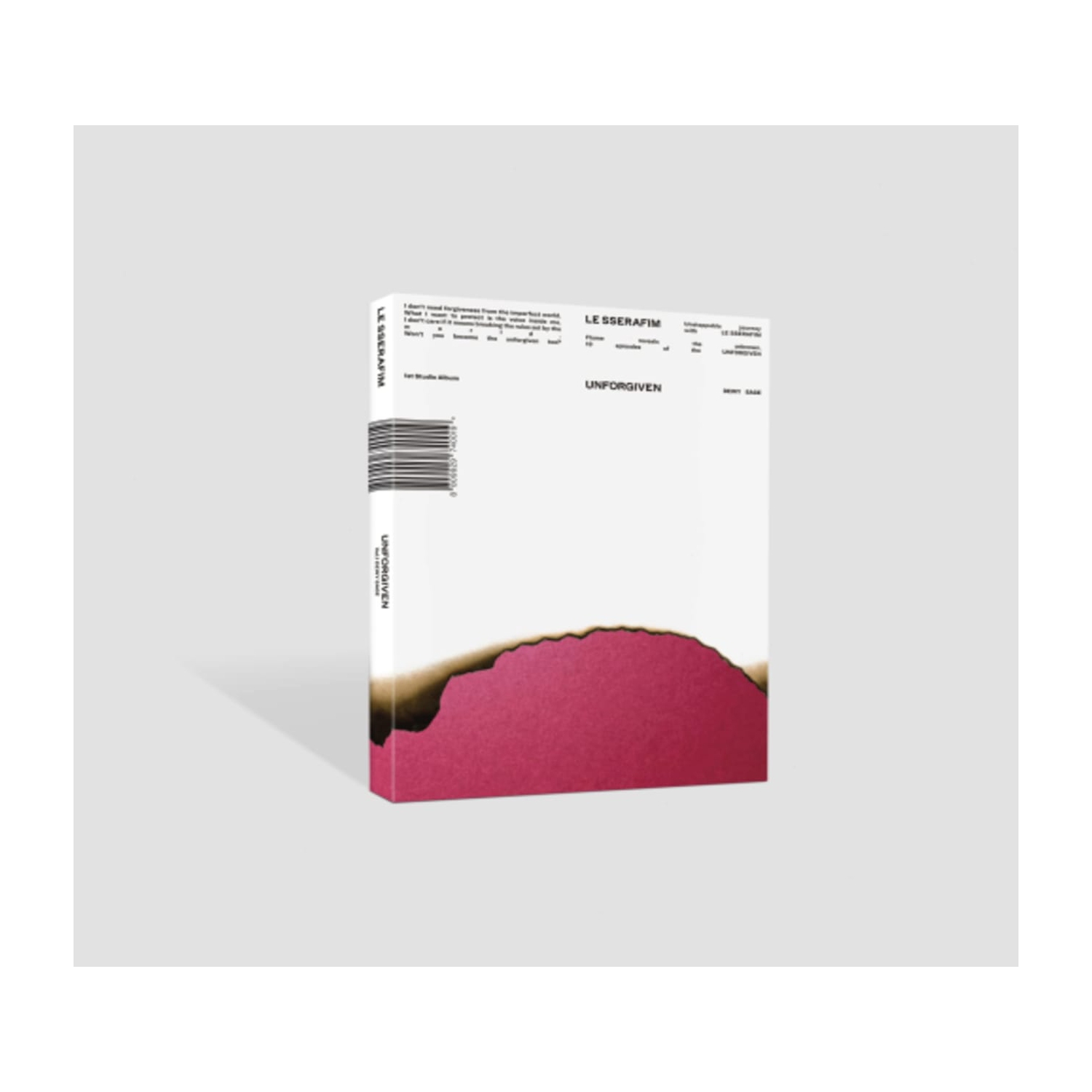 Le Sserafim - 1st Studio Album UNFORGIVEN - (Large Item, Sticker, Booklet, Photo Book, Photo / Photo Card) - [CD]