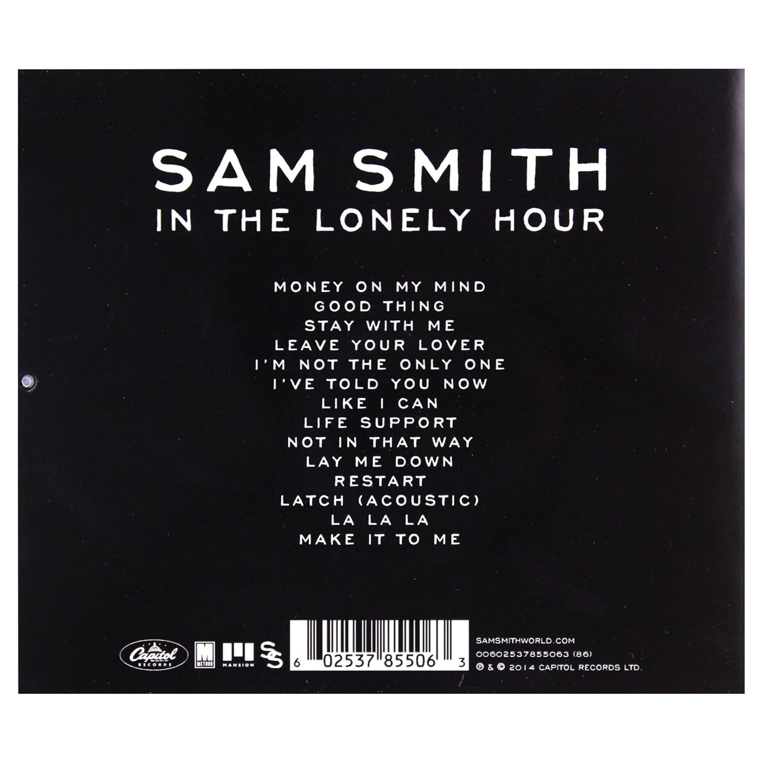 Sam Smith - In The Lonely Hour [Import] - - [CD]